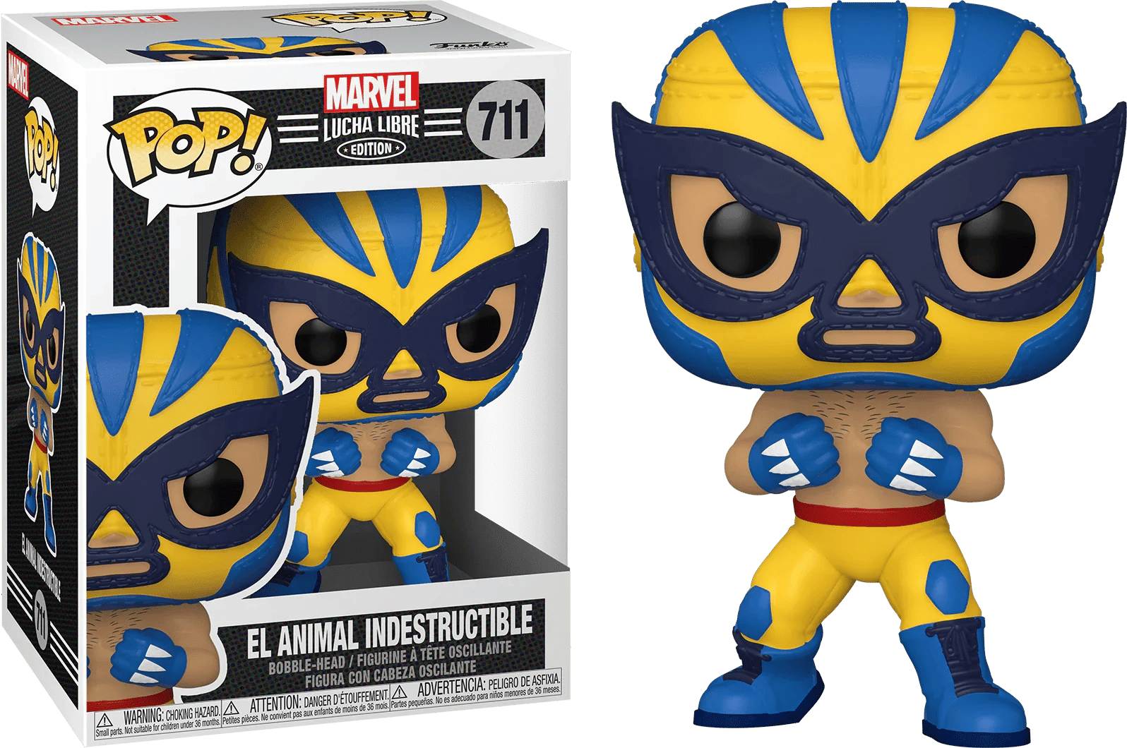 Funko Marvel Lucha Libre - El Animal Indestructible Pop! Vinyl