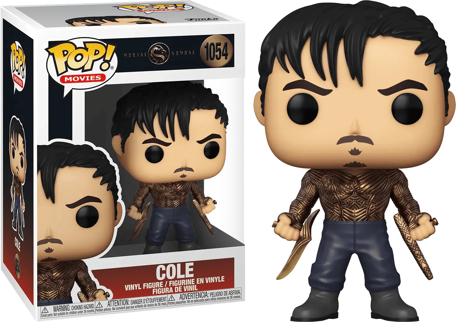 Funko Mortal Kombat (2021) - Cole Metallic Pop! Vinyl