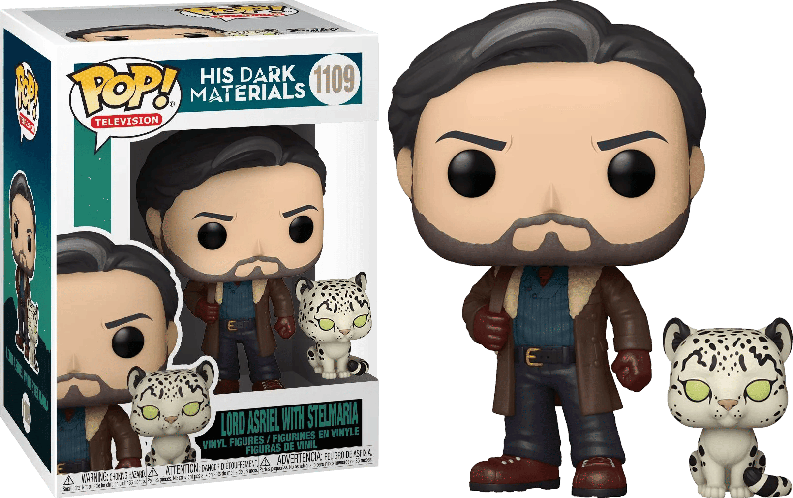 Funko His Dark Materials - Asriel with Stelmaria Pop! Vinyl