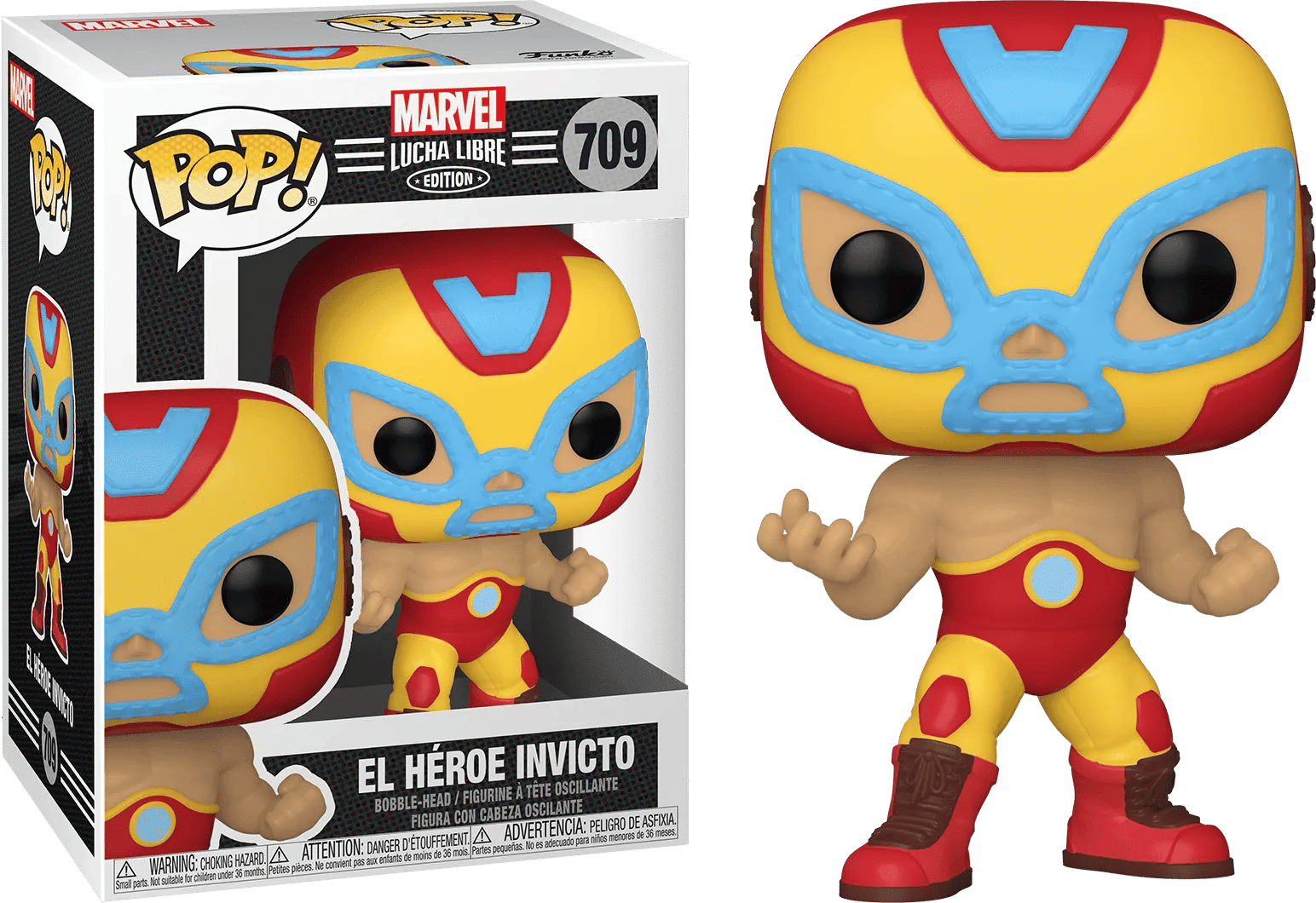 Funko Marvel Lucha Libre - El Heroe Invicto Pop! Vinyl