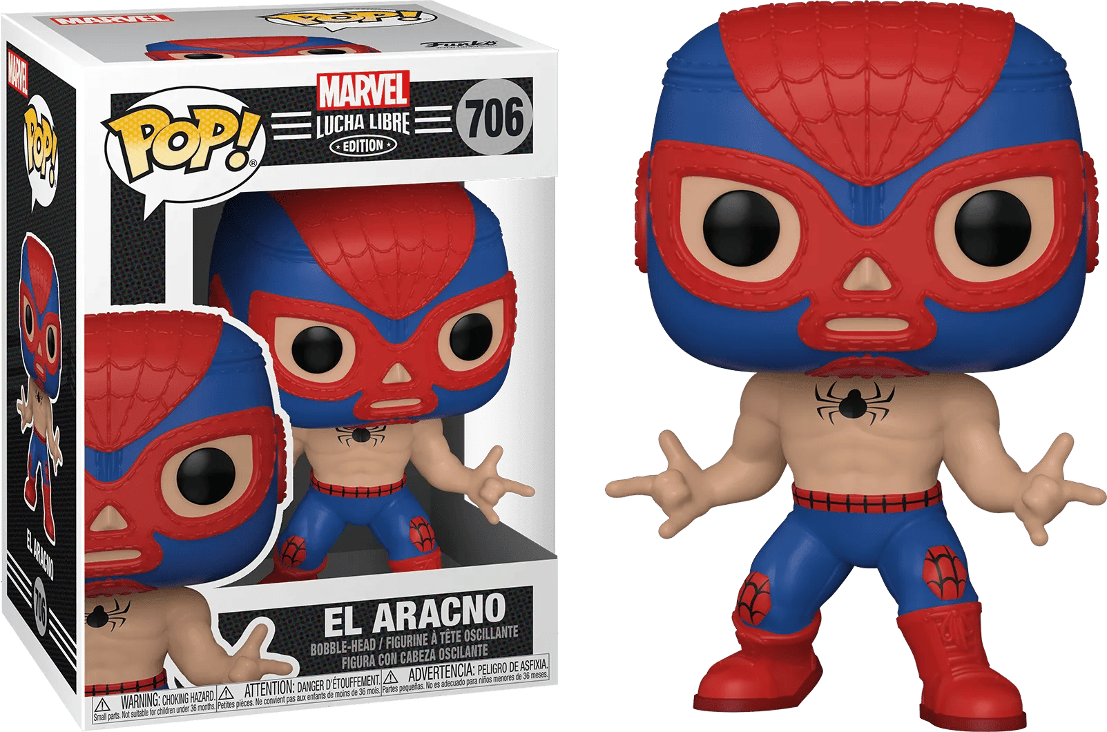 Funko Marvel Lucha Libre - El Aracno Pop! Vinyl