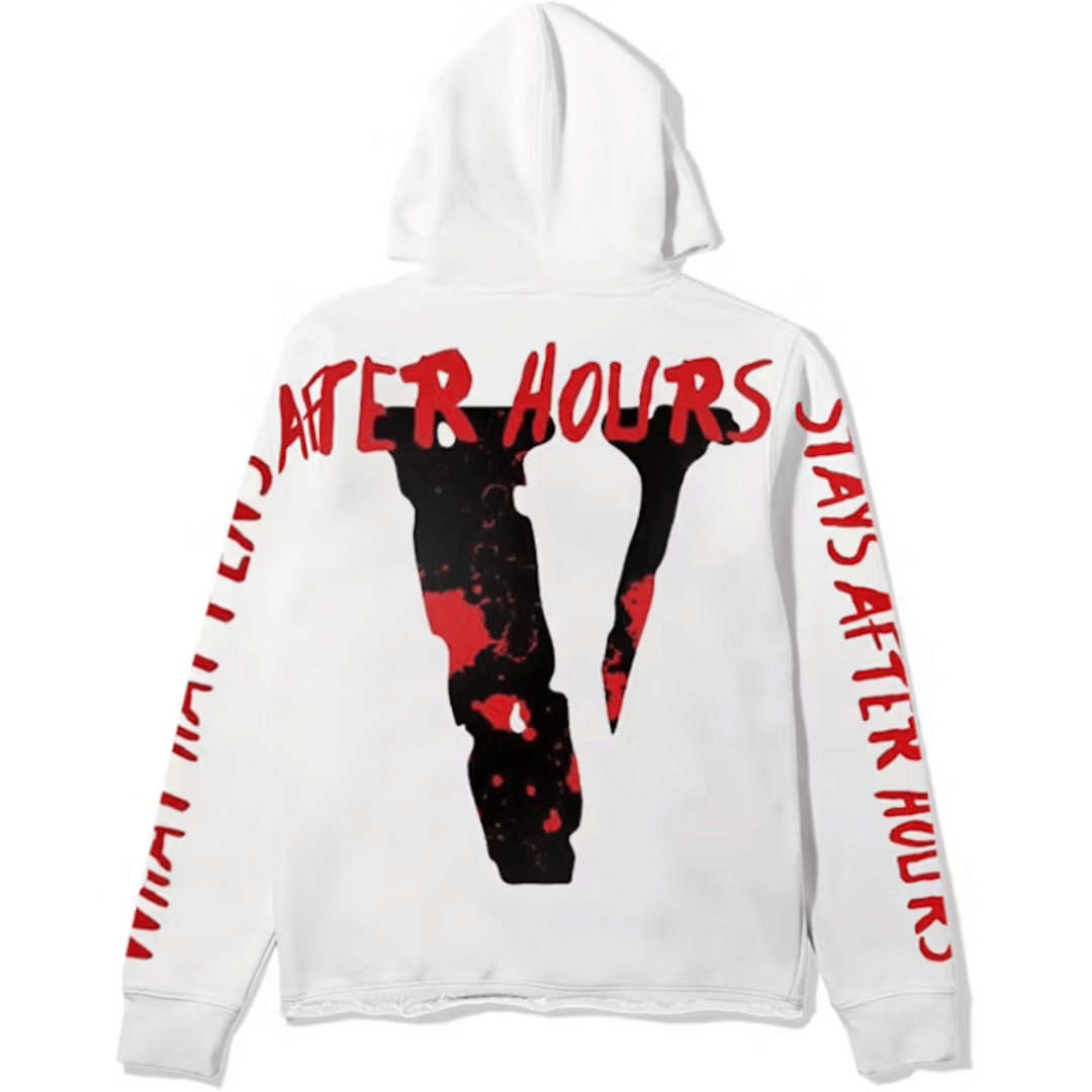 VLONE The Weeknd x Vlone What Happens After Hours Pullover Hood White