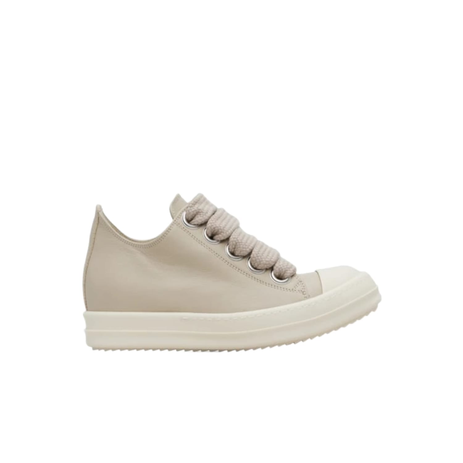 Rick Owens Sand Jumbolace Low Sneaks