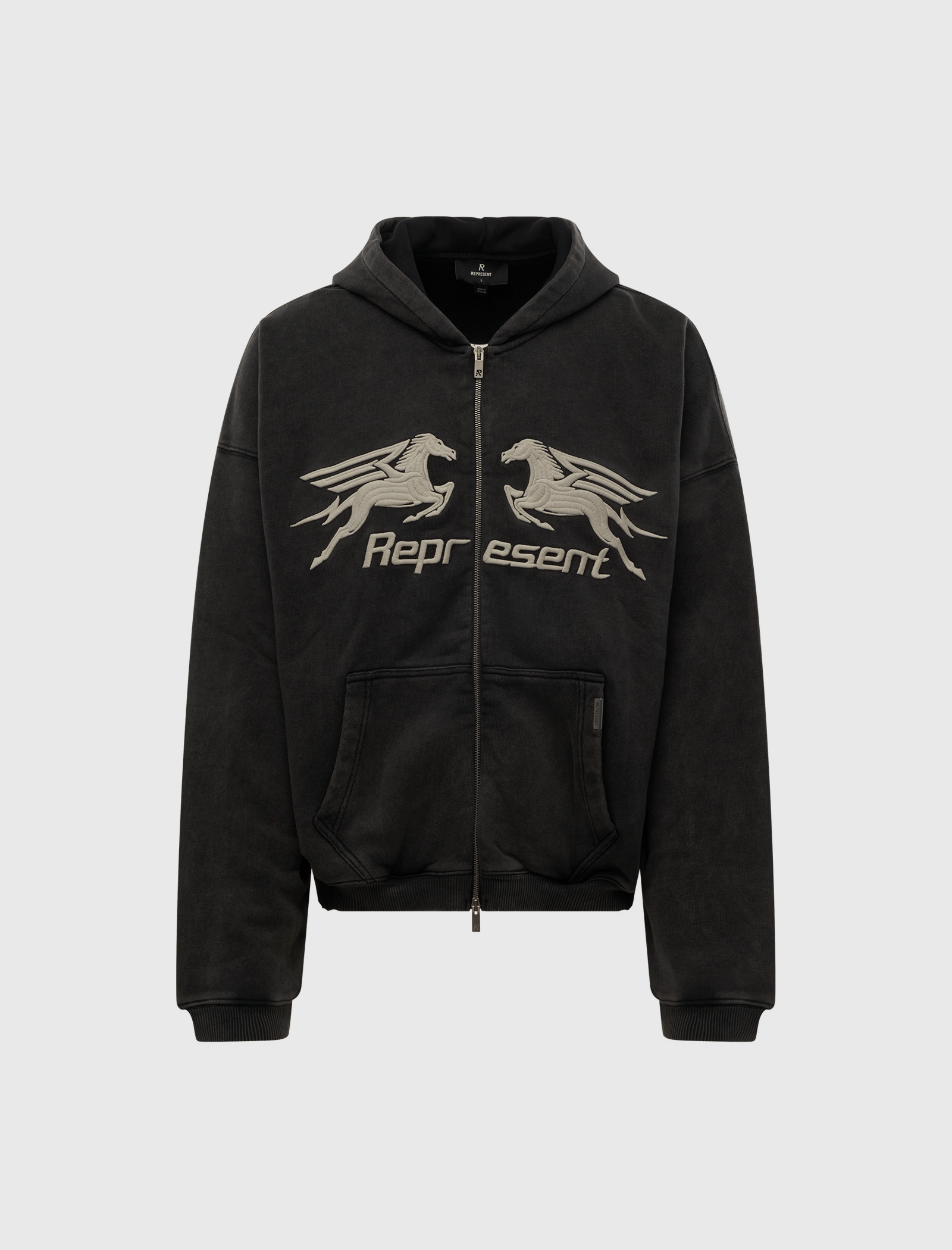 Represent PEGASUS ZIP THROUGH HOODIE