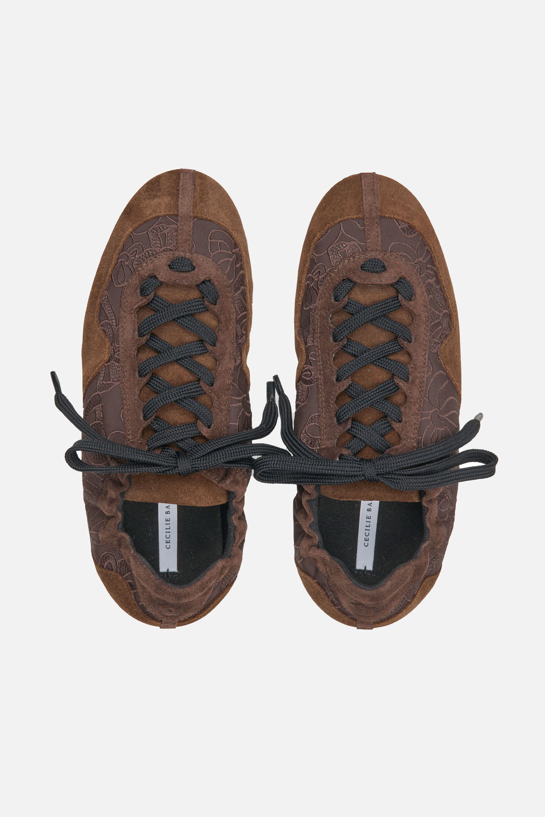 Cecilie Bahnsen SNEAKERS CBBLAISE IN SUEDE E NYLON