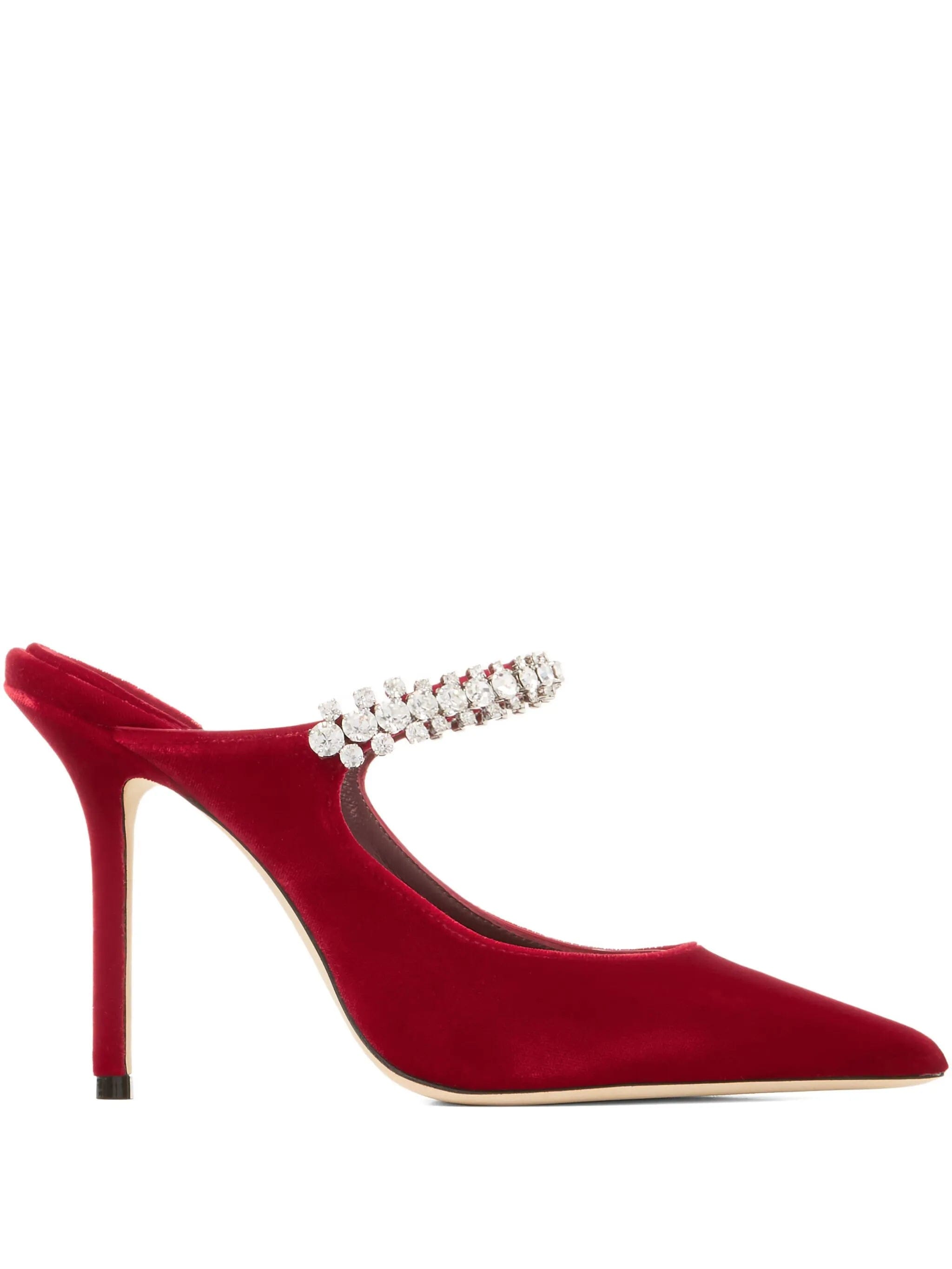 Jimmy Choo Bing 100 heeled mules