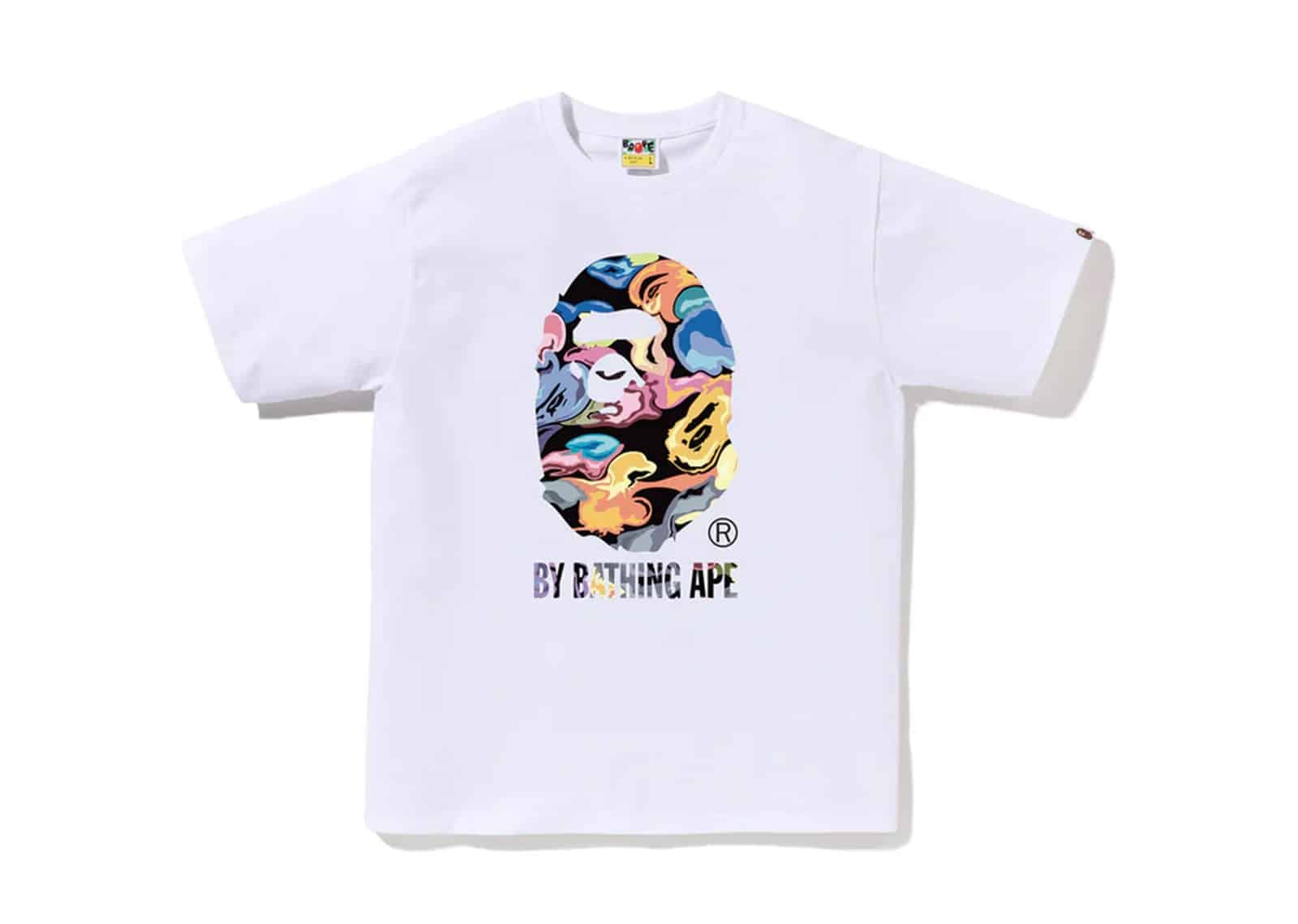 BAPE Art Camo By Bathing Ape T-Shirt White