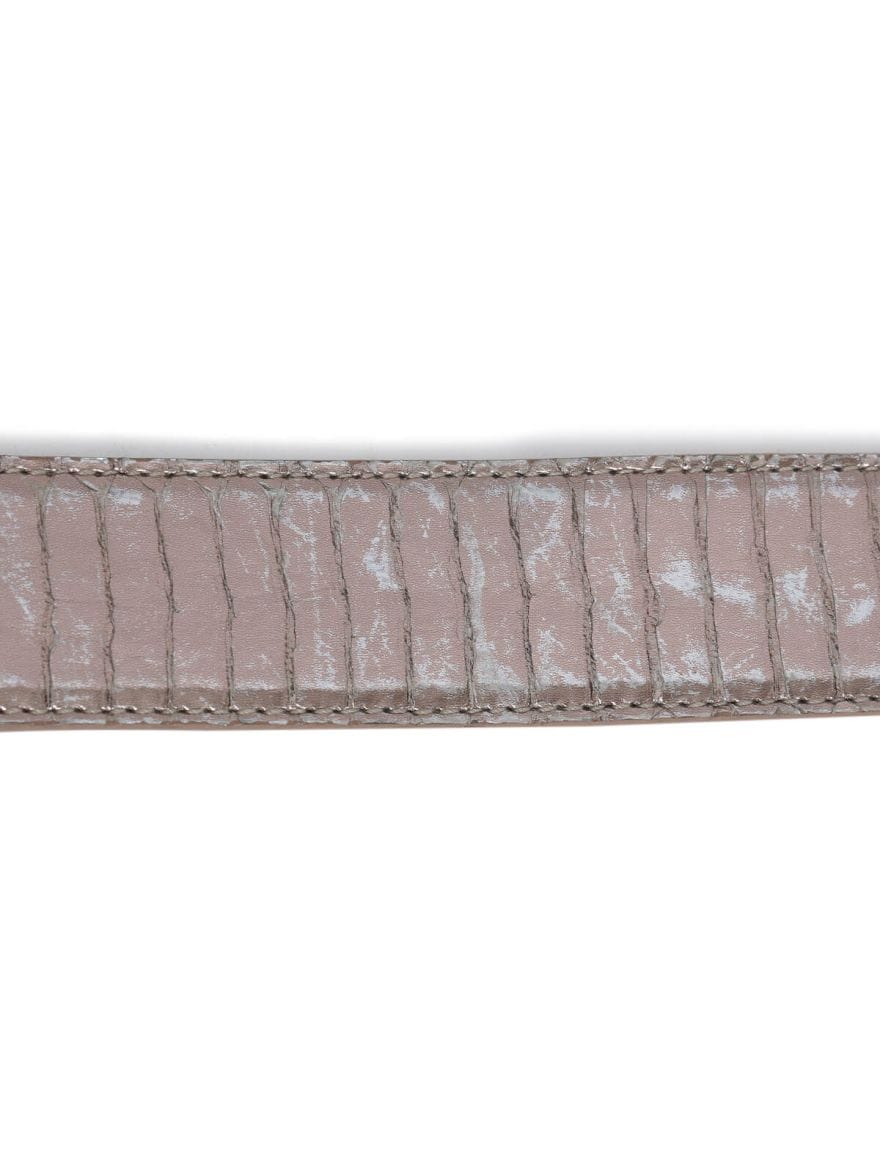 Dolce & Gabbana Exotic Print Rose Gold Belt/Size - 80 cm/32Inch