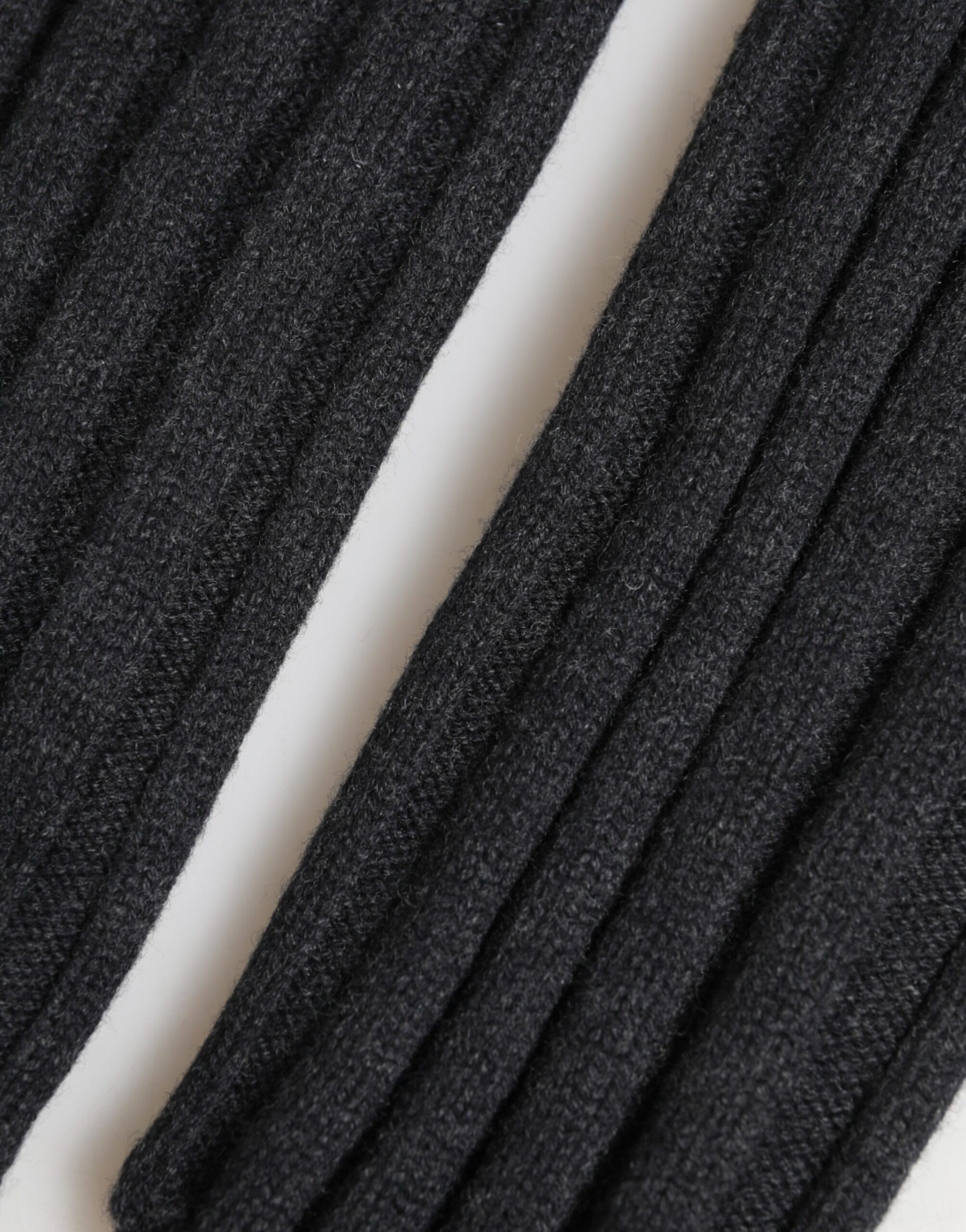 Dolce & Gabbana Virgin Wool Knitted Fingerless Men's Gloves