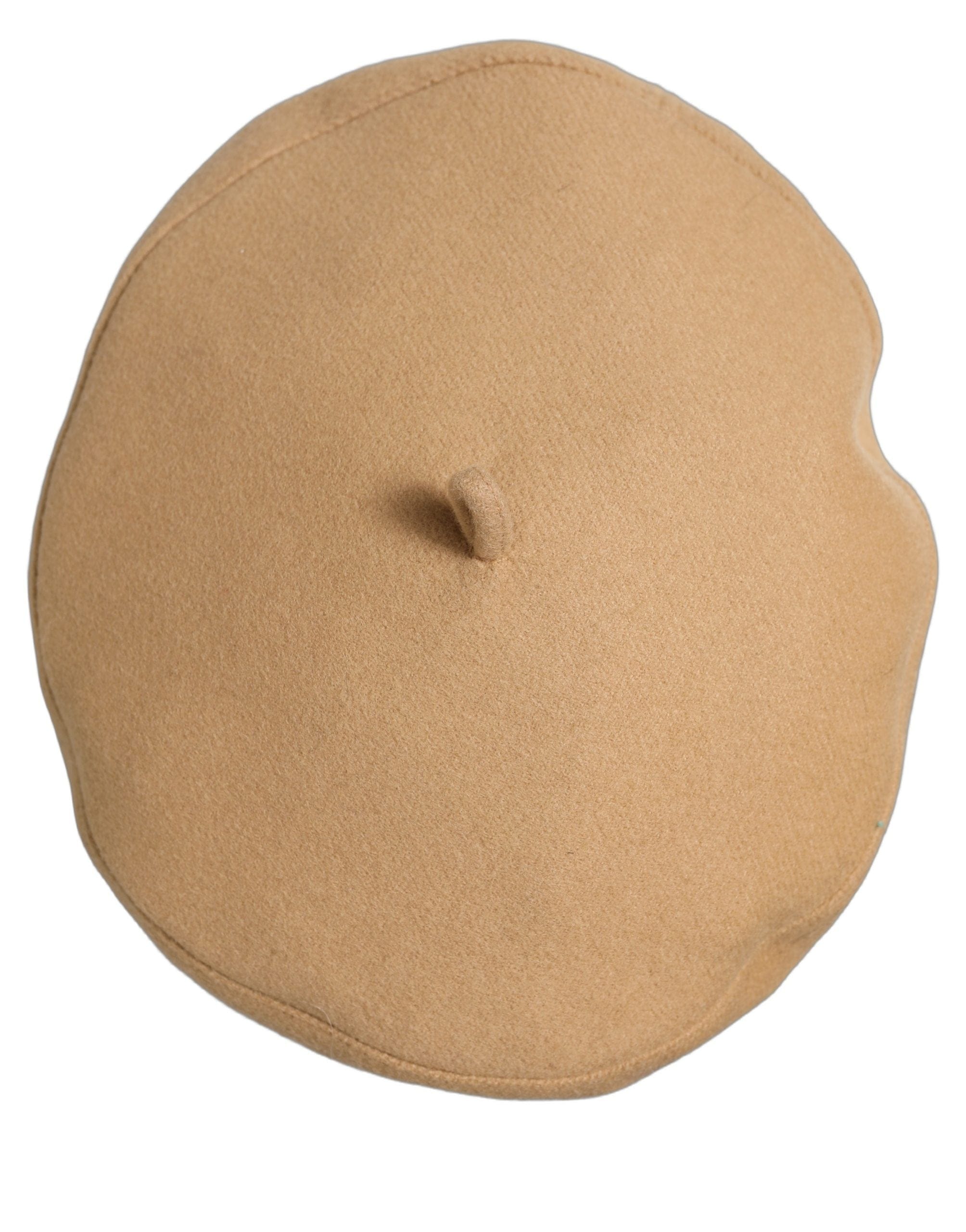 Dolce & Gabbana Beige Wool French Style Beret Capello Women's Hat