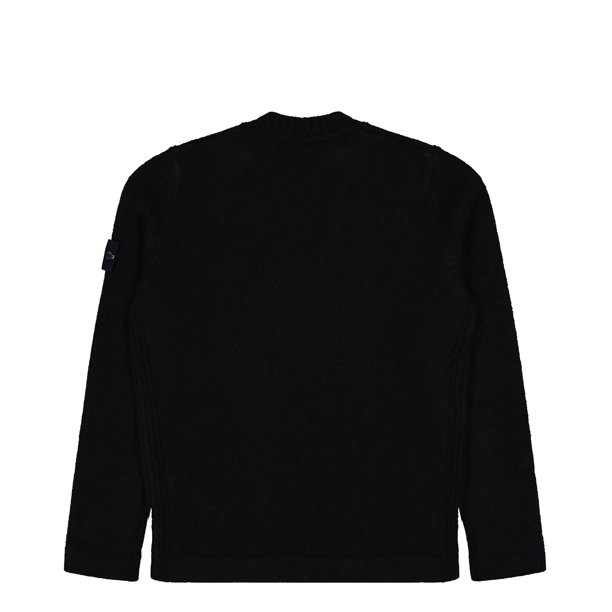 Stone Island Crewneck Jumper With Brushed Texture