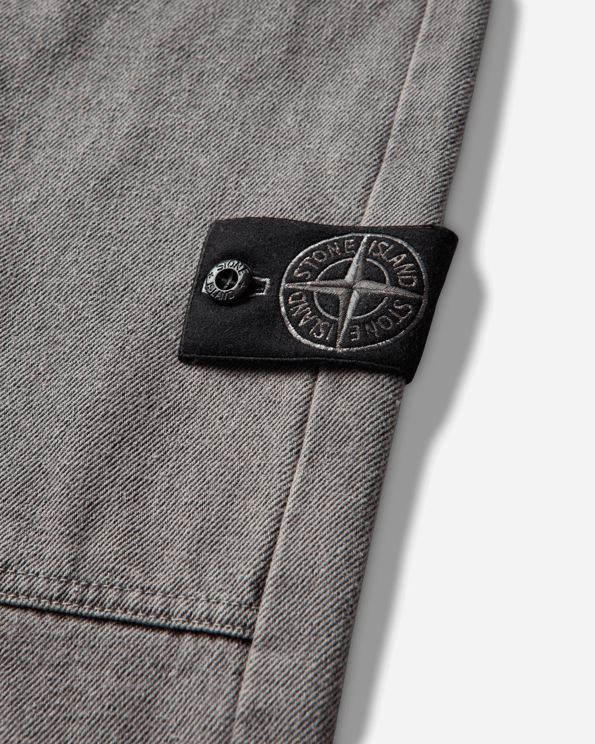 Stone Island Men's Mineral Dyed Chino Trousers Grey