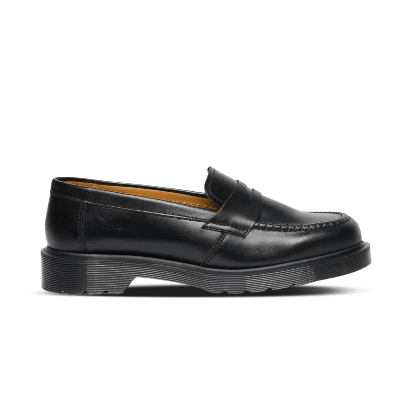 Dr. Martens Delapre Made In England Classic Calf Leather Loafers Black