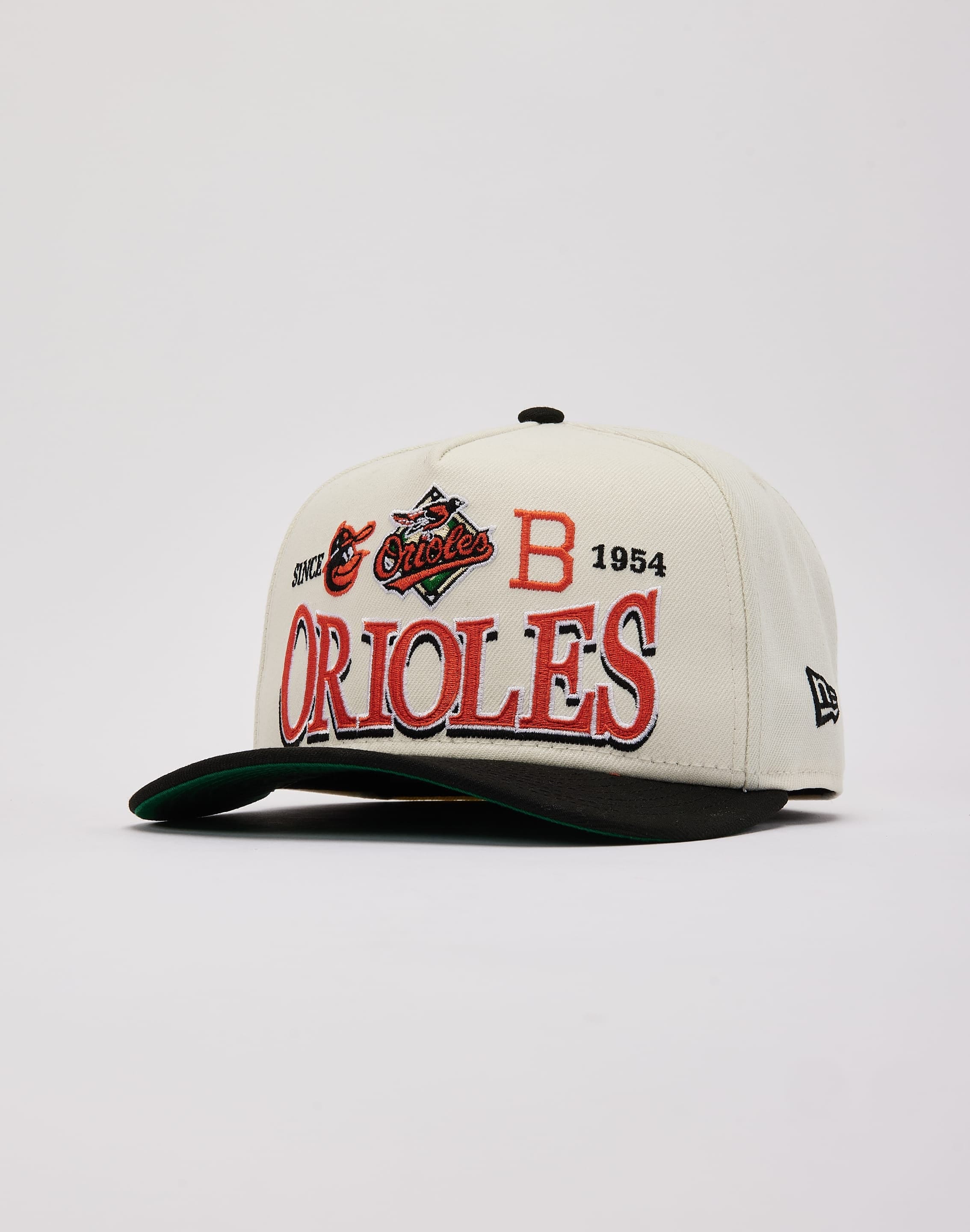 New Era MLB Baltimore Orioles Tri - Hit 9Fifty A - Frame Snapback Hat