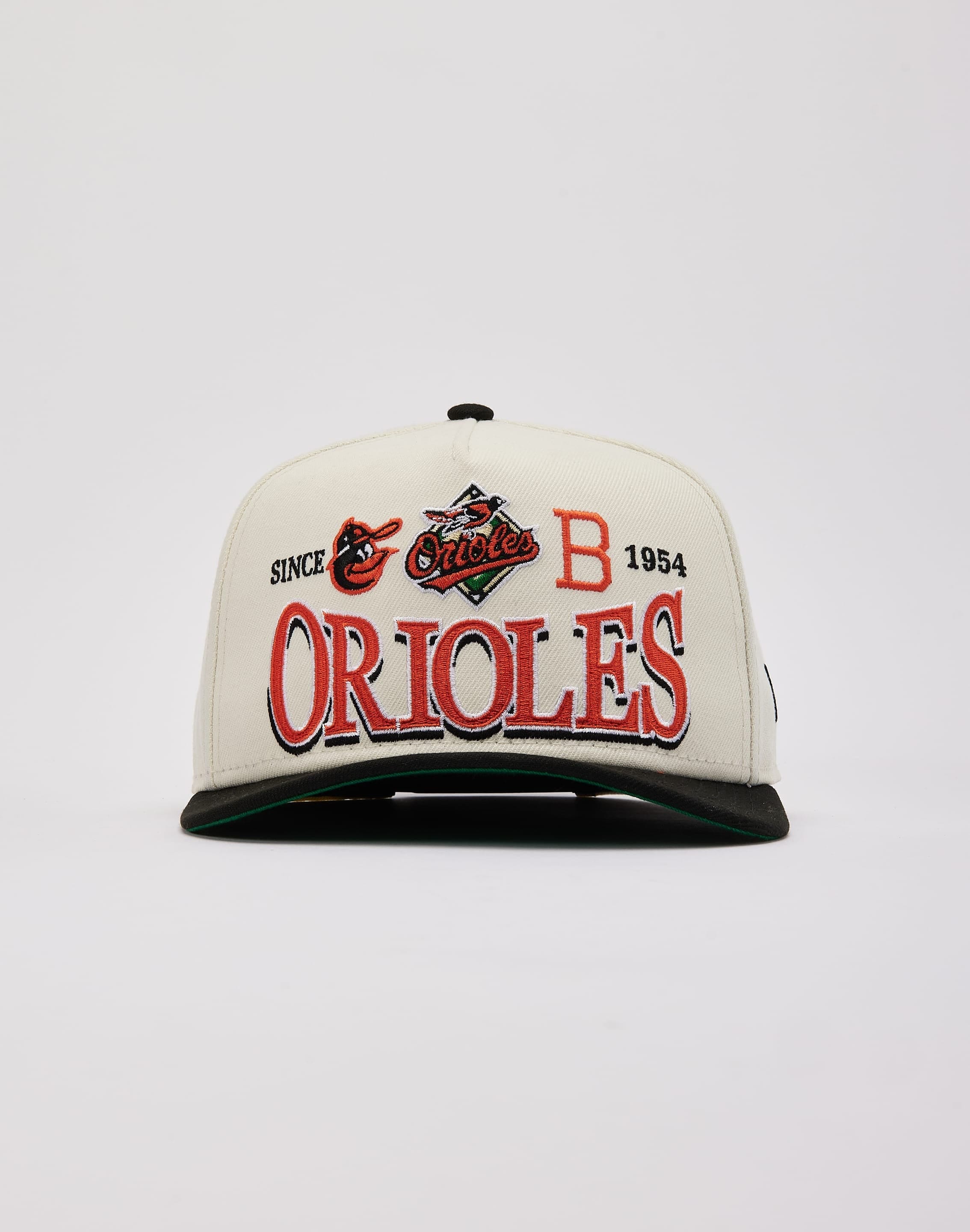 New Era MLB Baltimore Orioles Tri - Hit 9Fifty A - Frame Snapback Hat