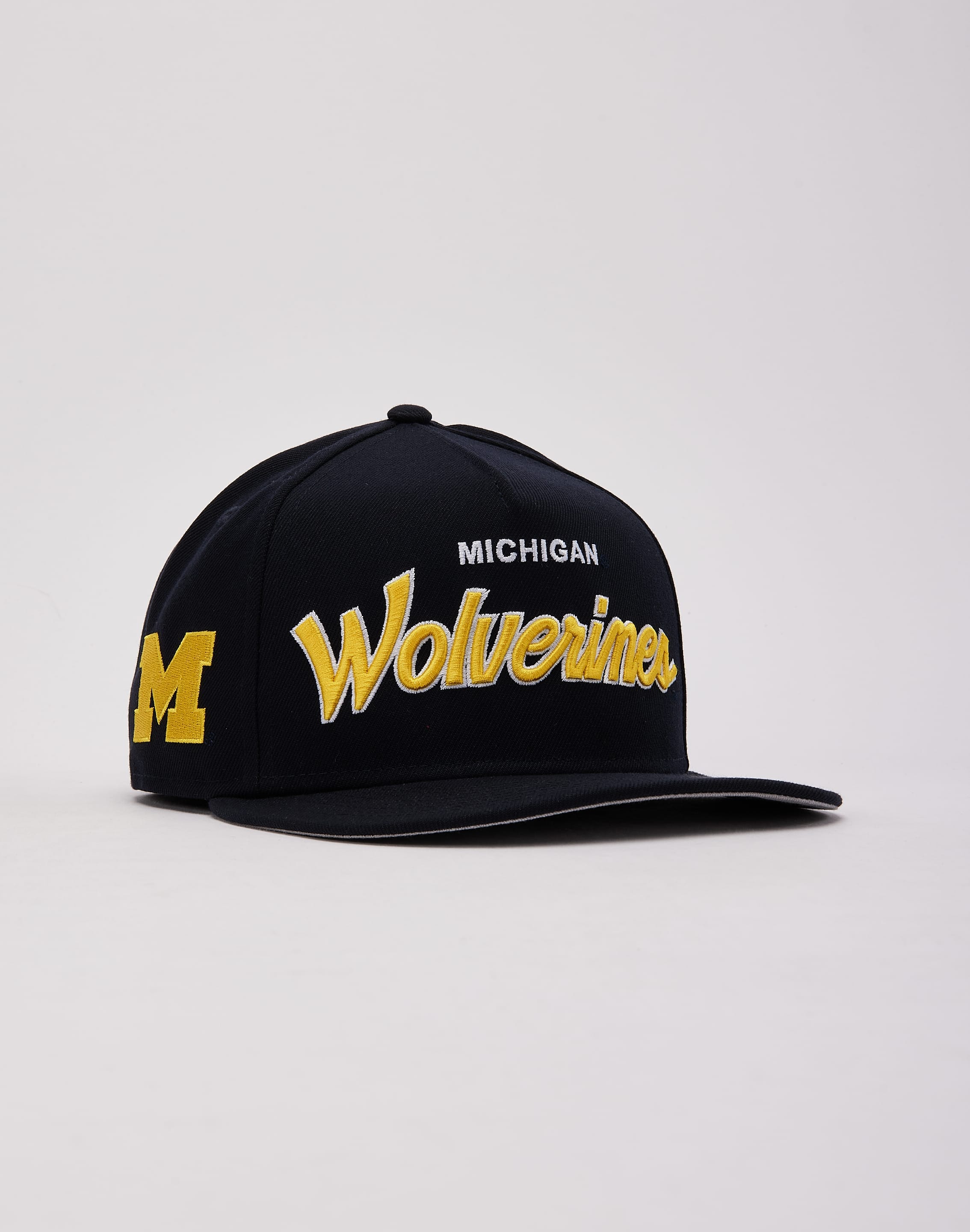 New Era NCAA Michigan Wolverines Script 9Fifty A - Frame Snapback