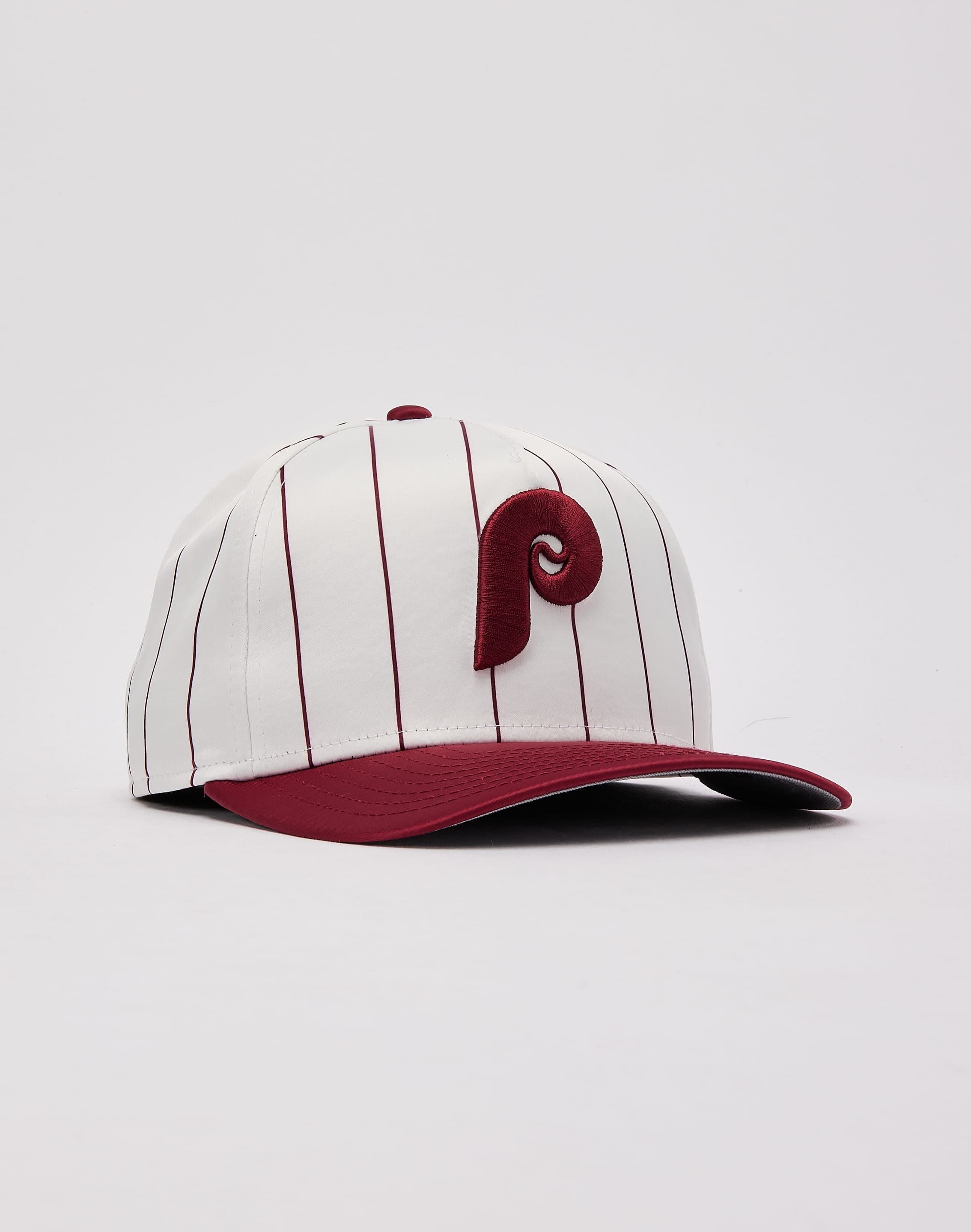 New Era MLB Philadelphia Phillies Satin Pinstripe 9Fifty A - Frame Snapback