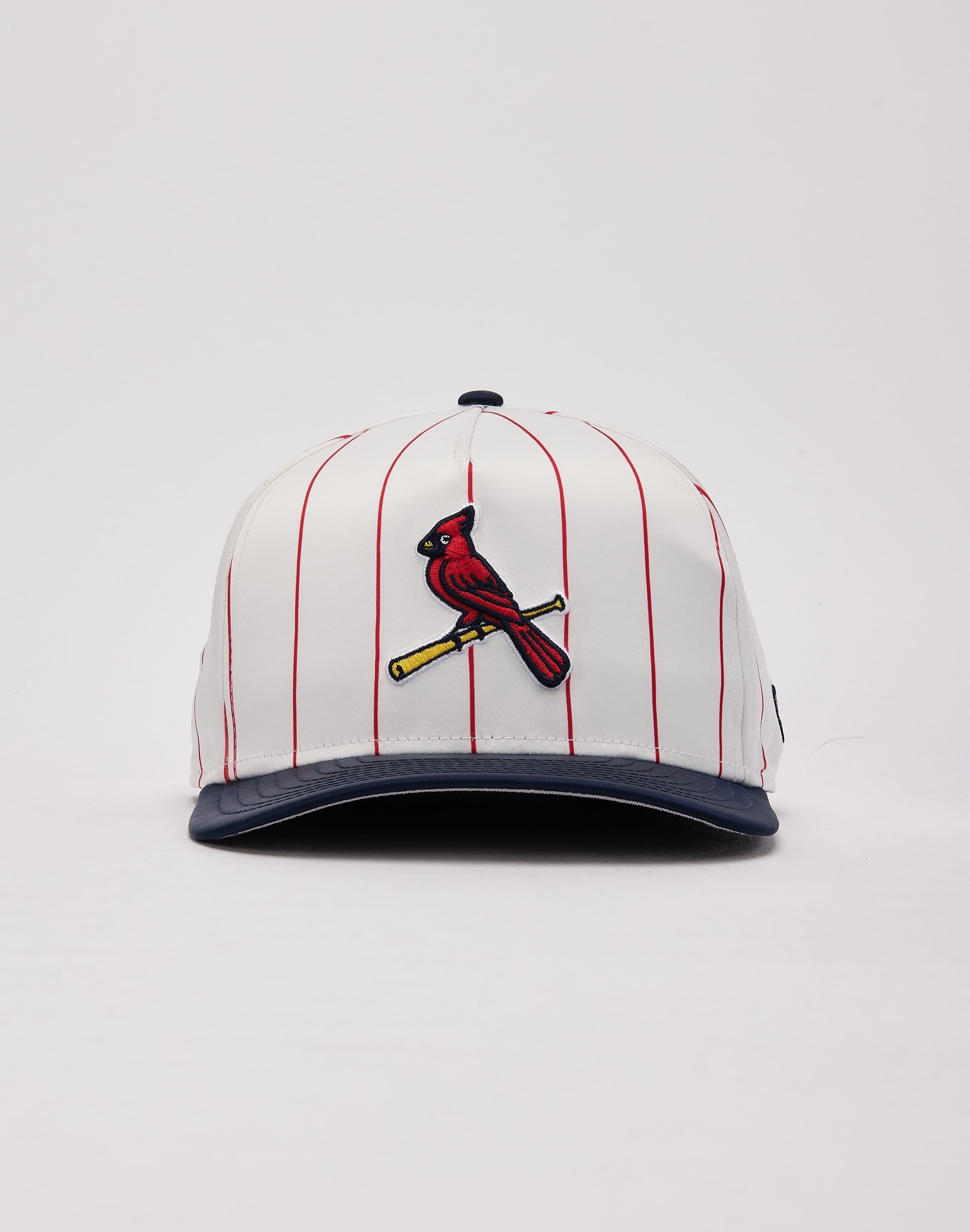 New Era MLB St. Louis Cardinals Satin Pinstripe 9Fifty A - Frame Snapback