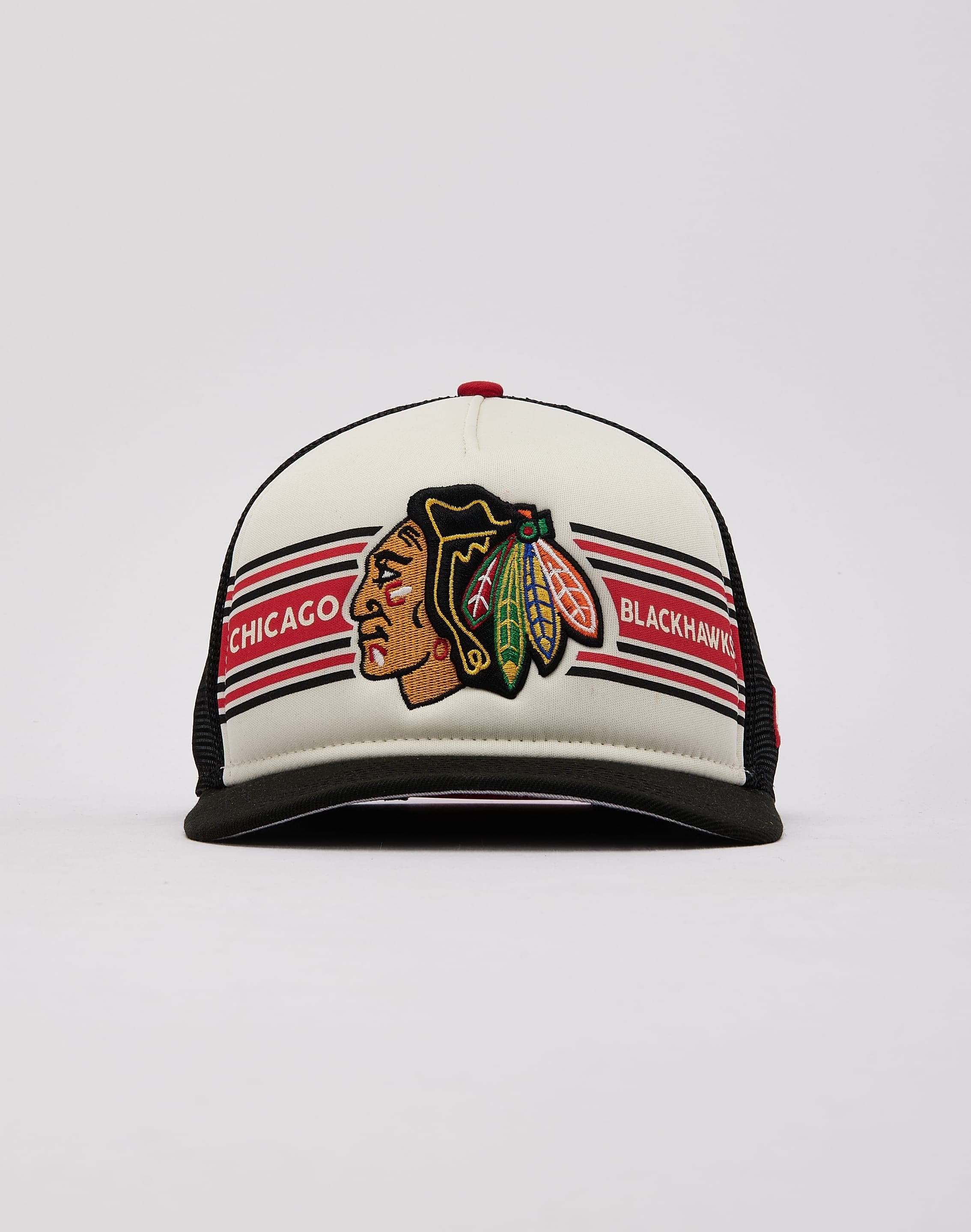 New Era NHL Chicago Blackhawks Banner 9Fifty A - Frame Trucker Hat