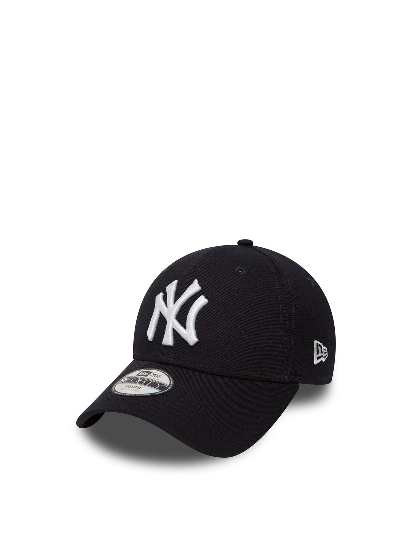 New Era Kids' New York Yankees League Basic 9FORTY Cap Navy