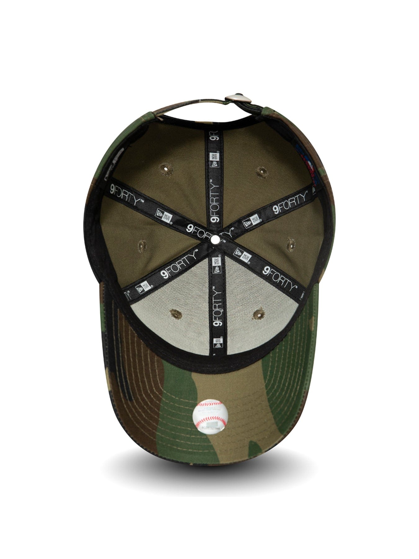 New Era Kids' New York Yankees League Essential 9FORTY Cap White Multi