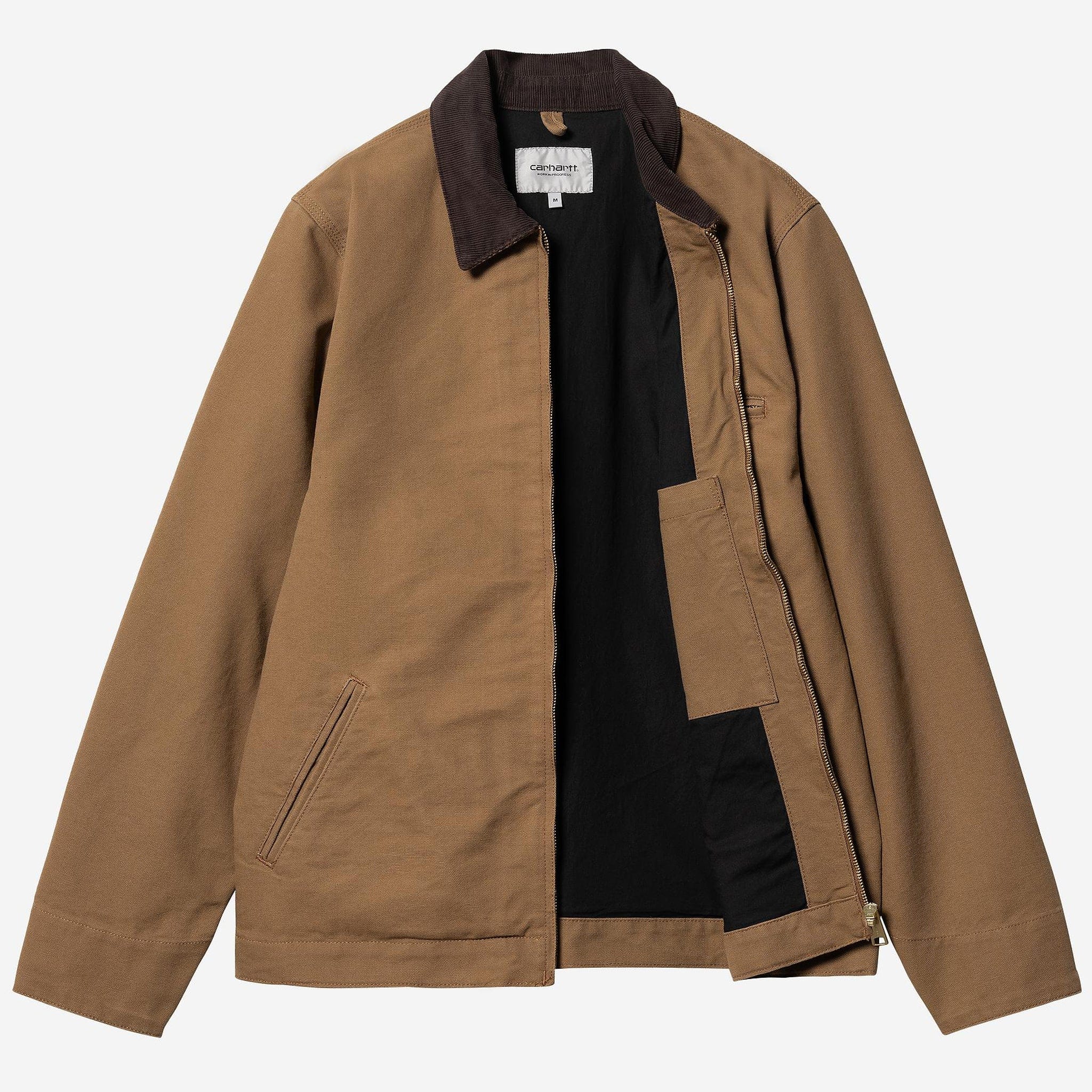 Carhartt WIP Detroit Spring Jacket (H Brown/Tobacco Rinsed)