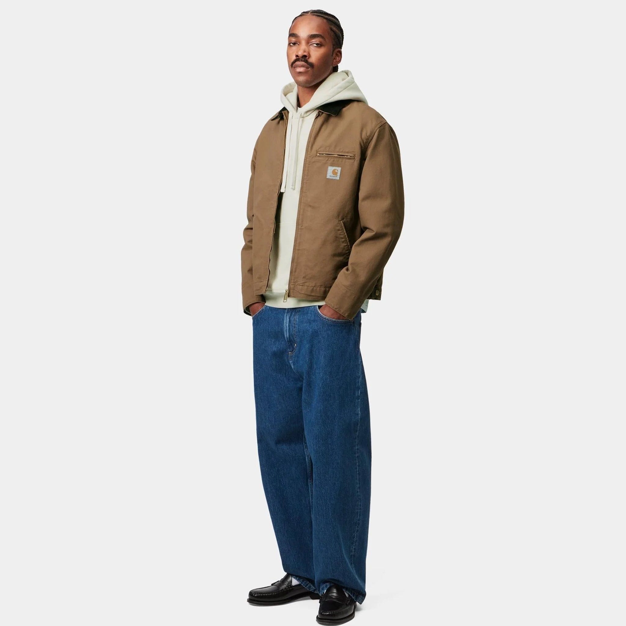 Carhartt WIP Detroit Spring Jacket (H Brown/Tobacco Rinsed)
