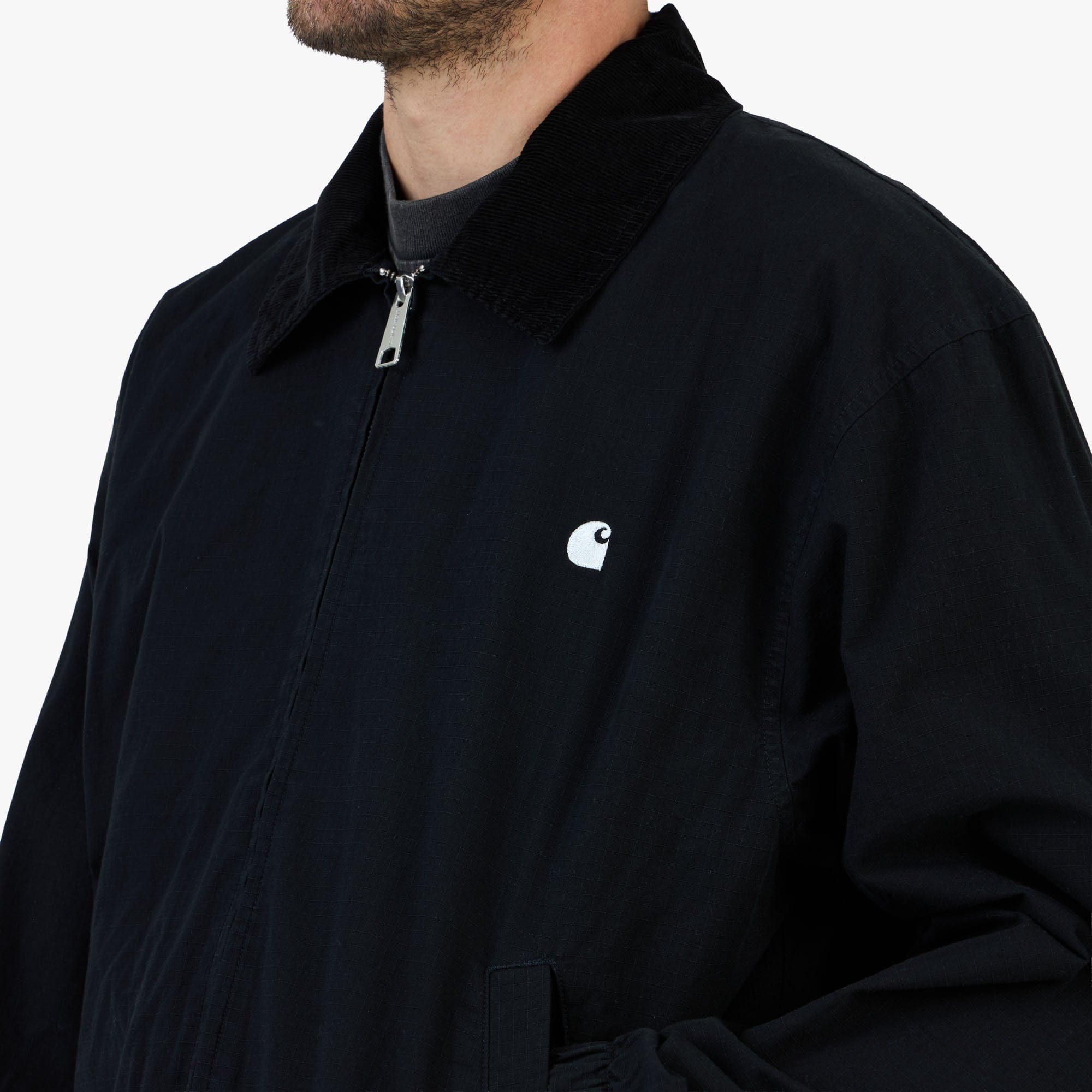 Carhartt WIP Madison Ripstop Jacket Black / Wax