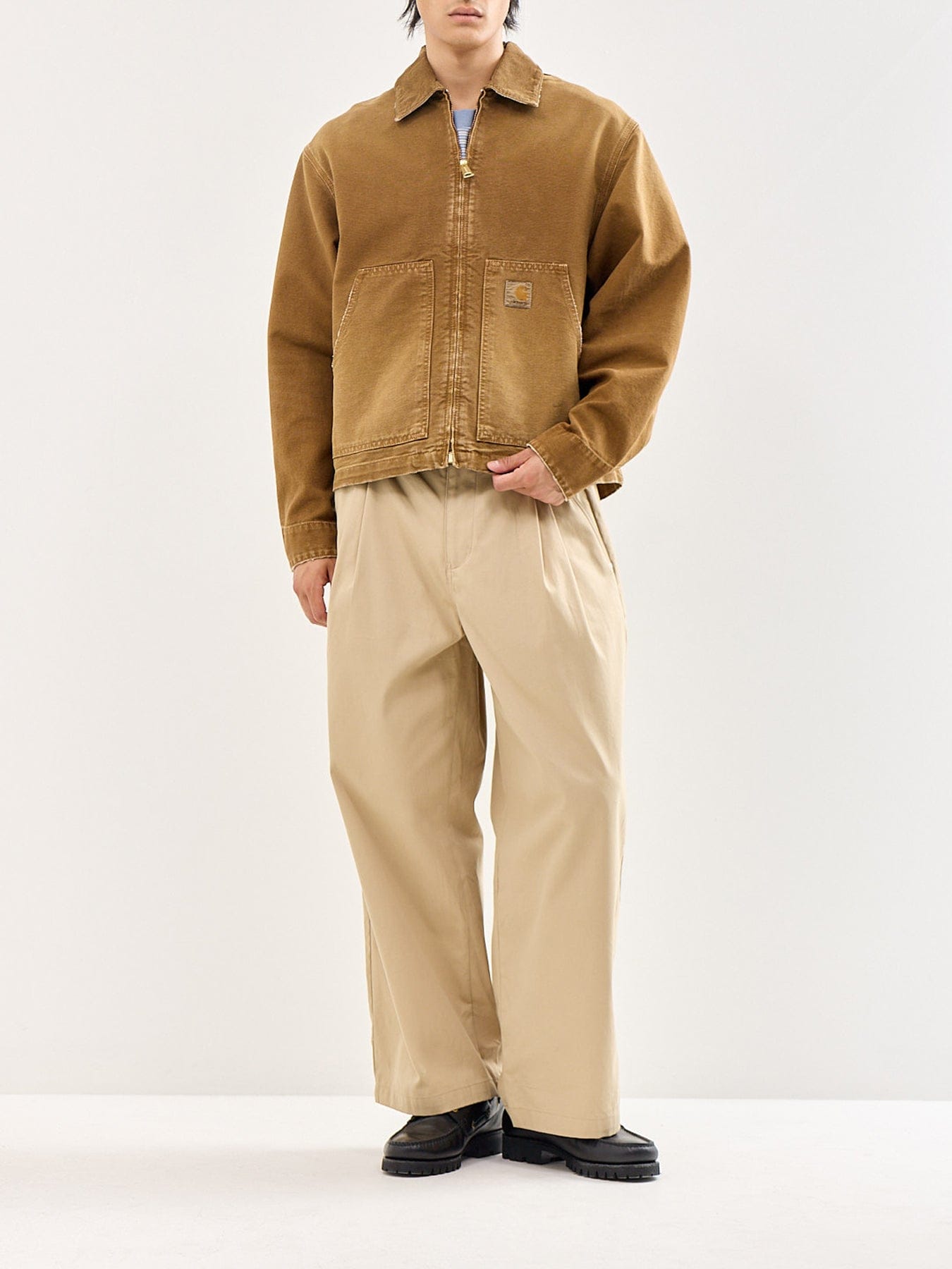 Carhartt WIP OG Arcan Bomber Jacket Brown