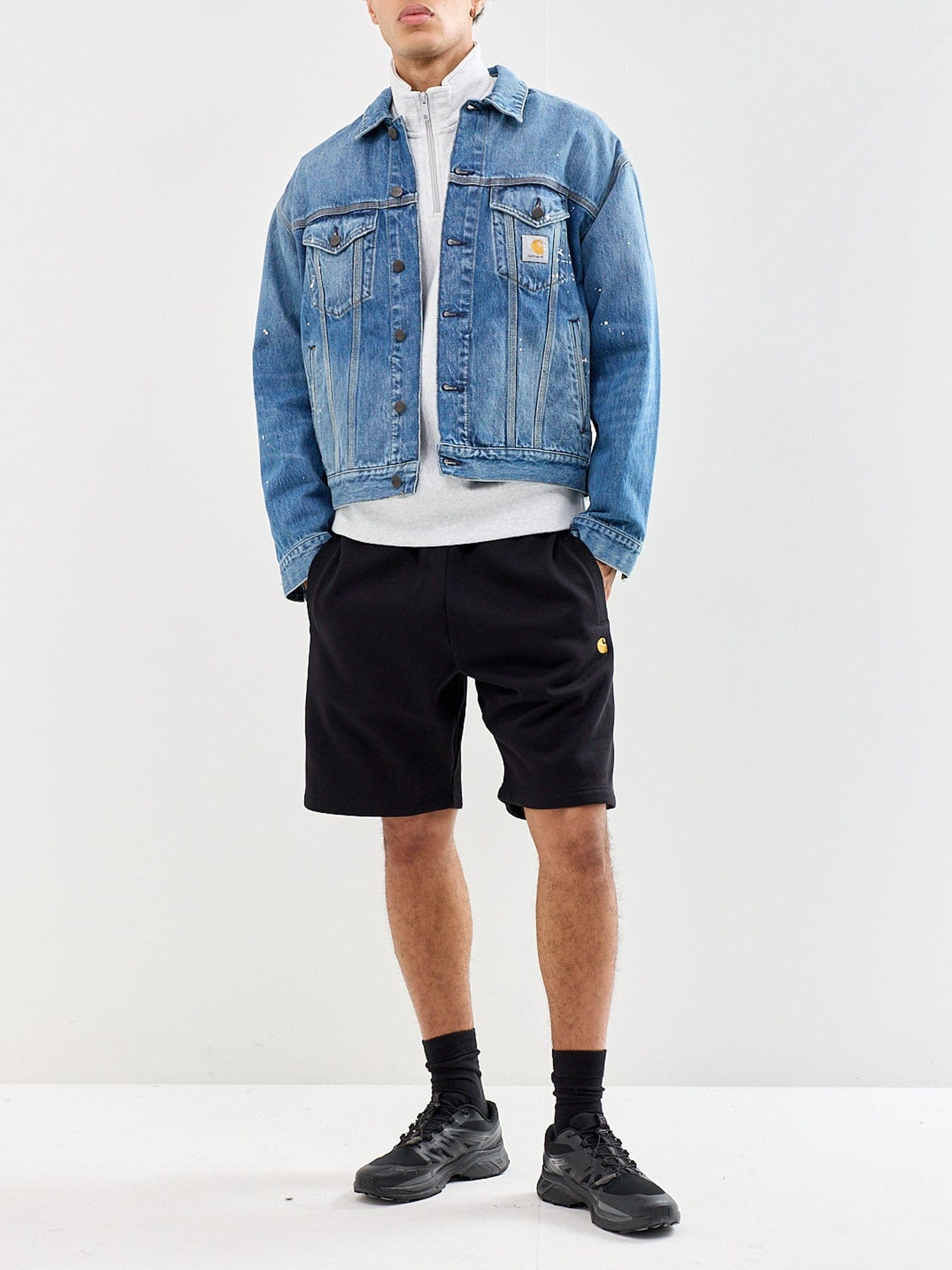 Carhartt WIP Helston Denim Jacket Blue