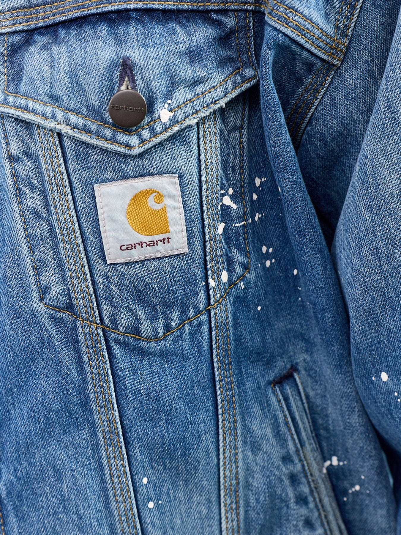 Carhartt WIP Helston Denim Jacket Blue