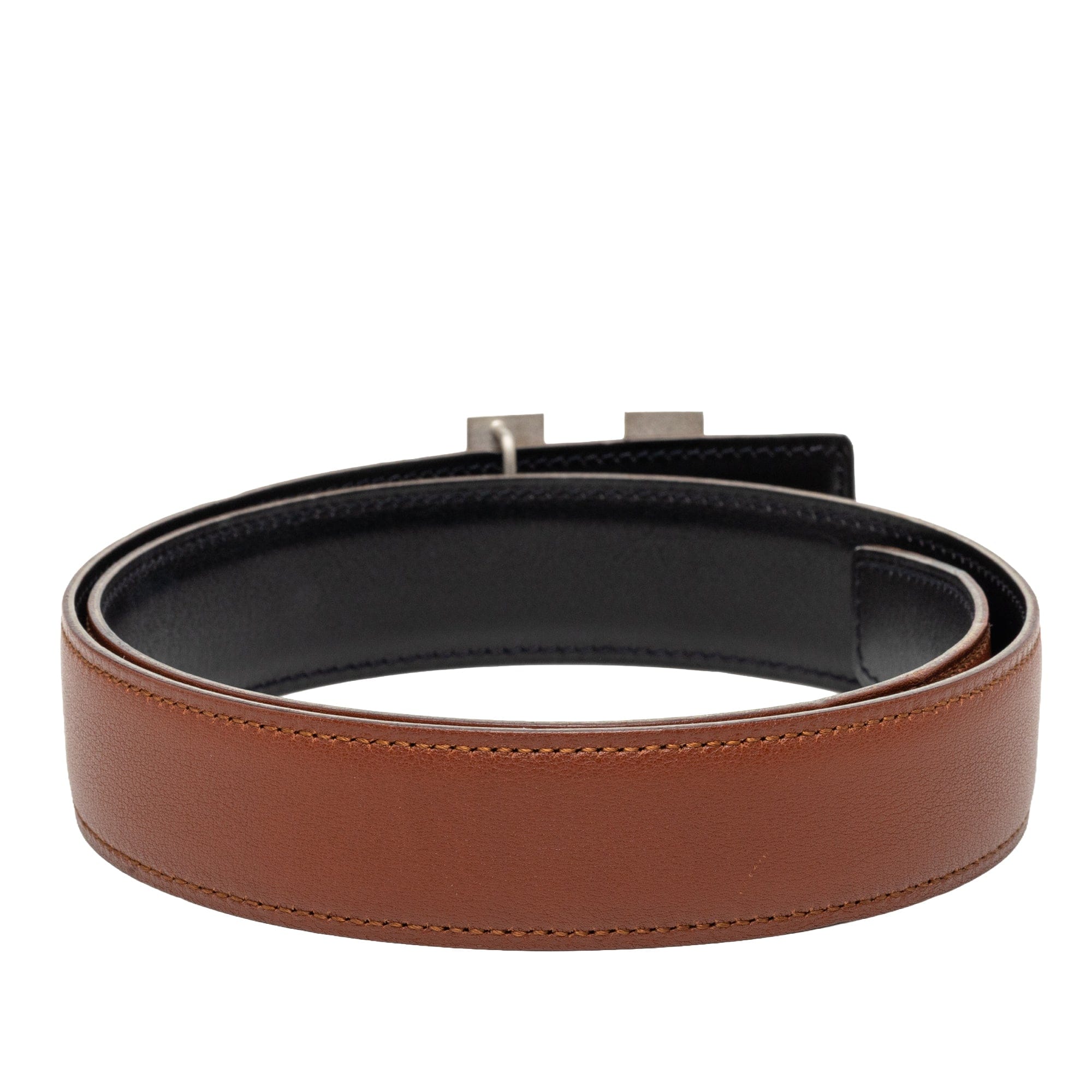 Hermès Chevre Mysore Cadena H Reversible Belt