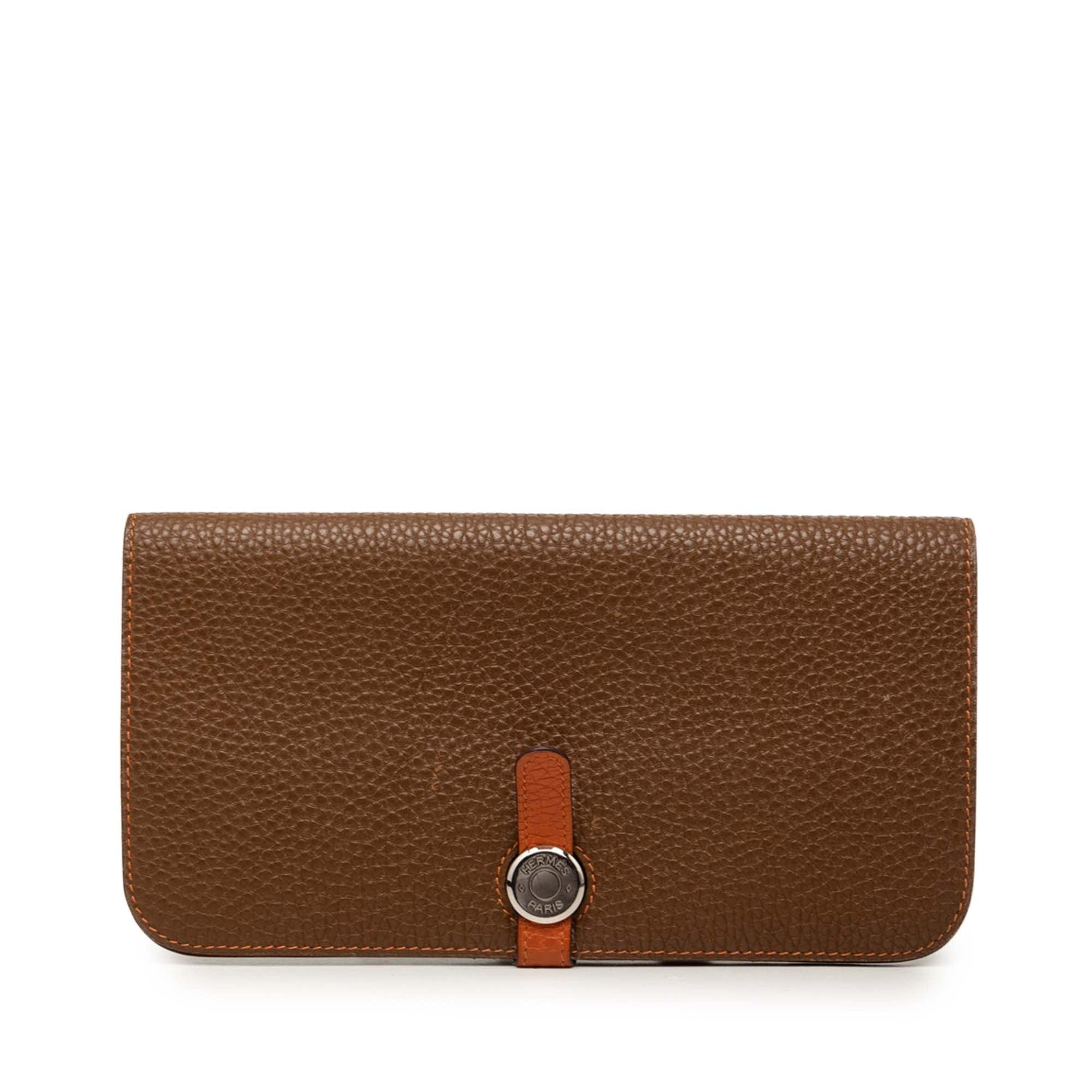 Hermès Togo Dogon Duo Wallet GM