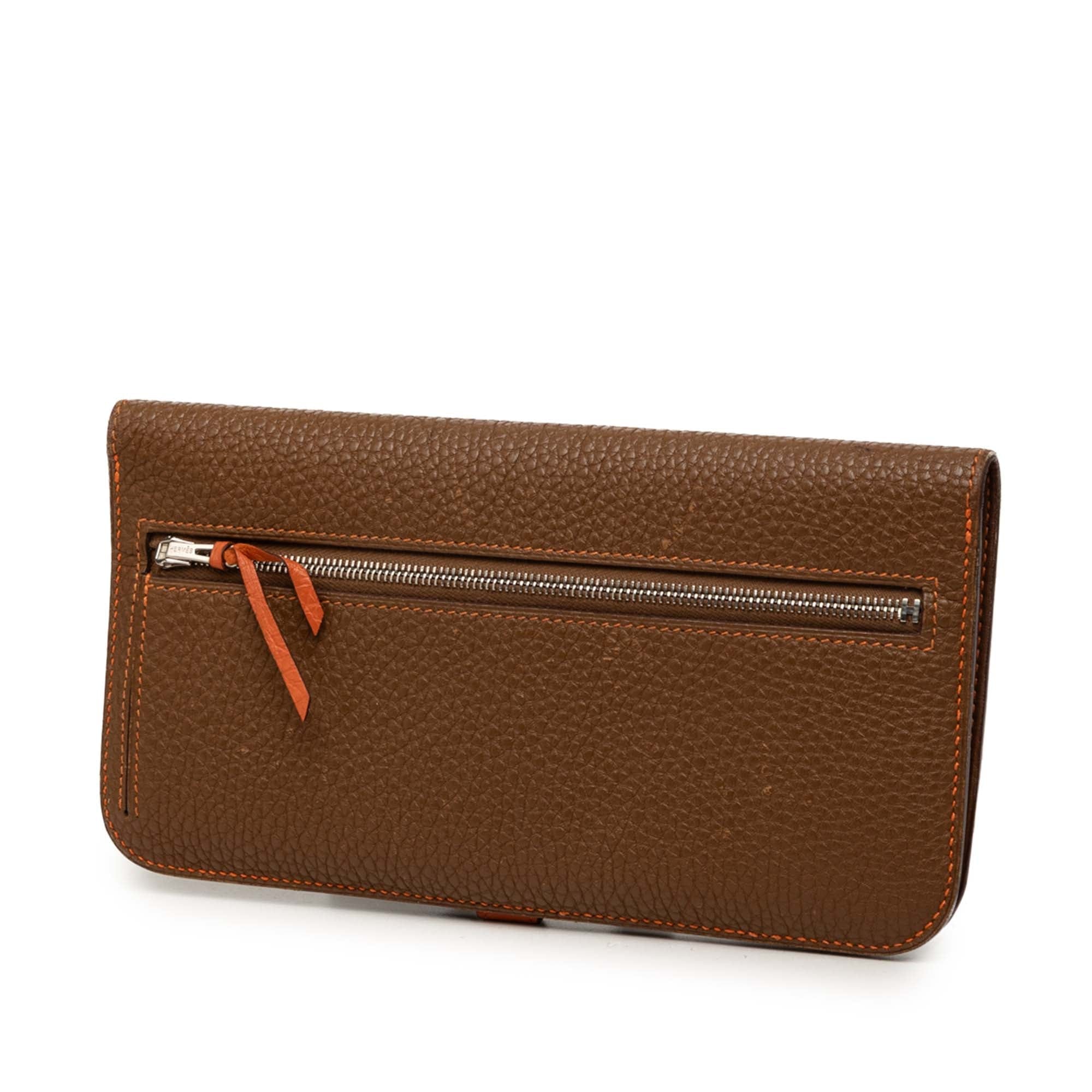 Hermès Togo Dogon Duo Wallet GM