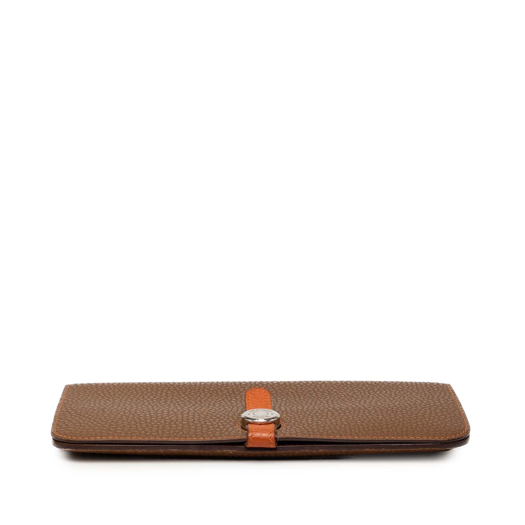 Hermès Togo Dogon Duo Wallet GM
