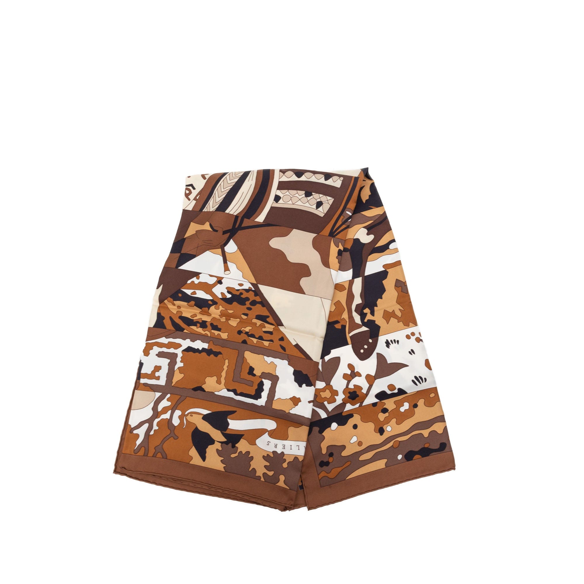 Hermès Les Dix Cavaliers Silk Scarf 90