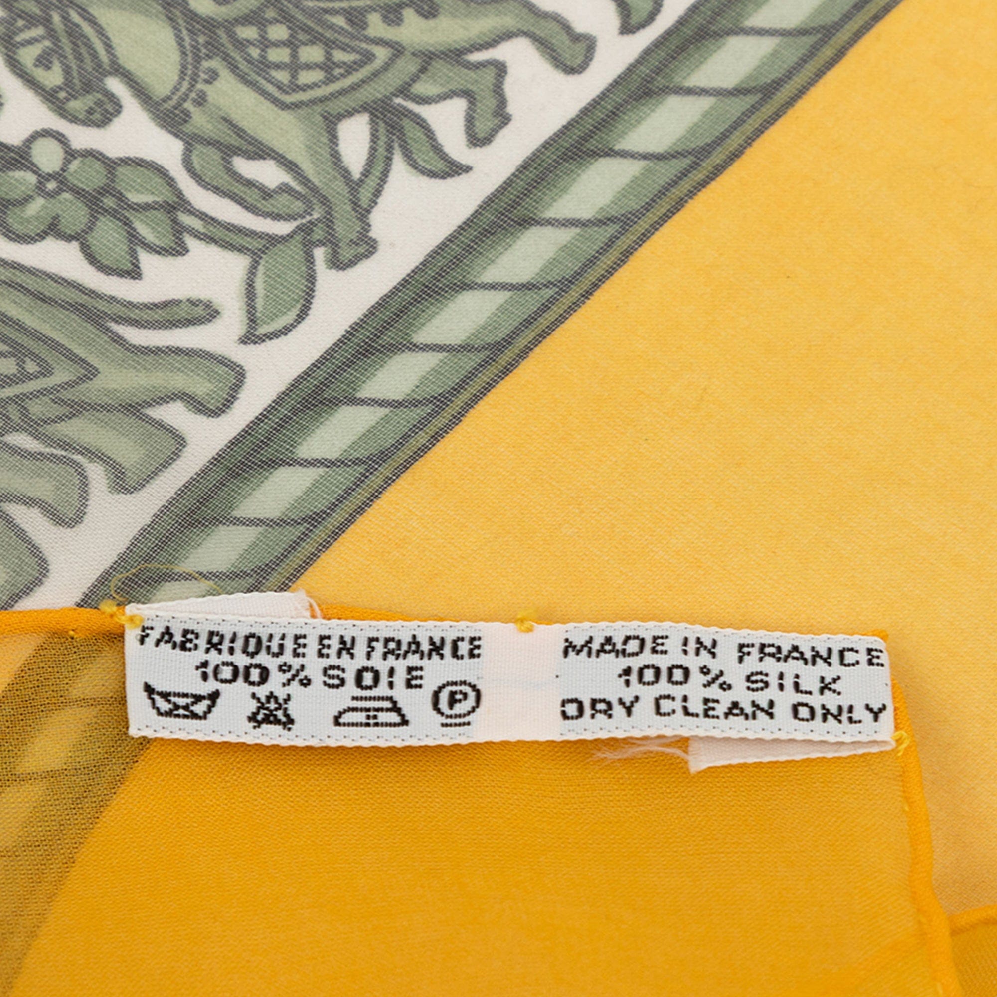 Hermès Chasse en Inde Silk Scarf 90