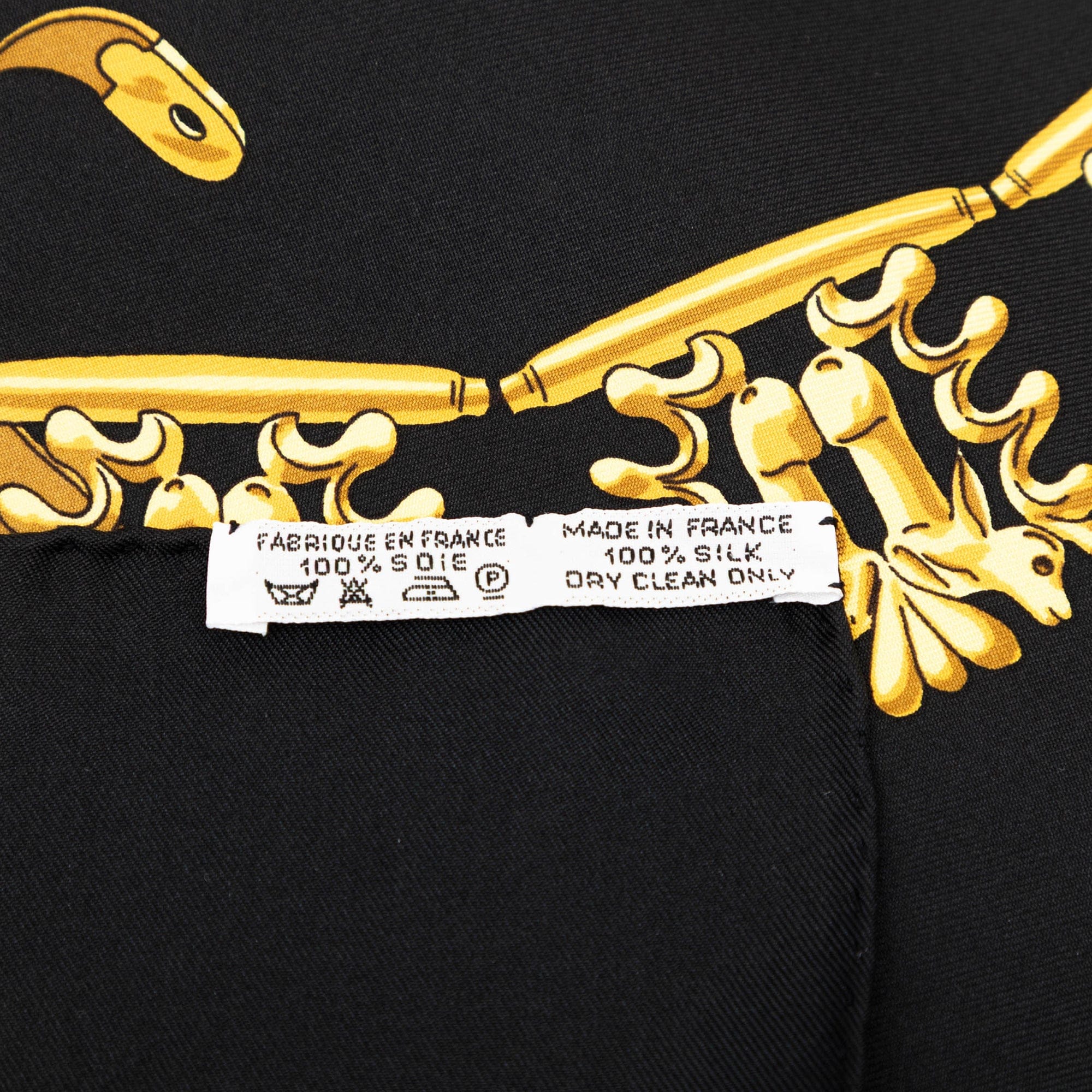Hermès Les Cavaliers d Or Silk Scarf 90