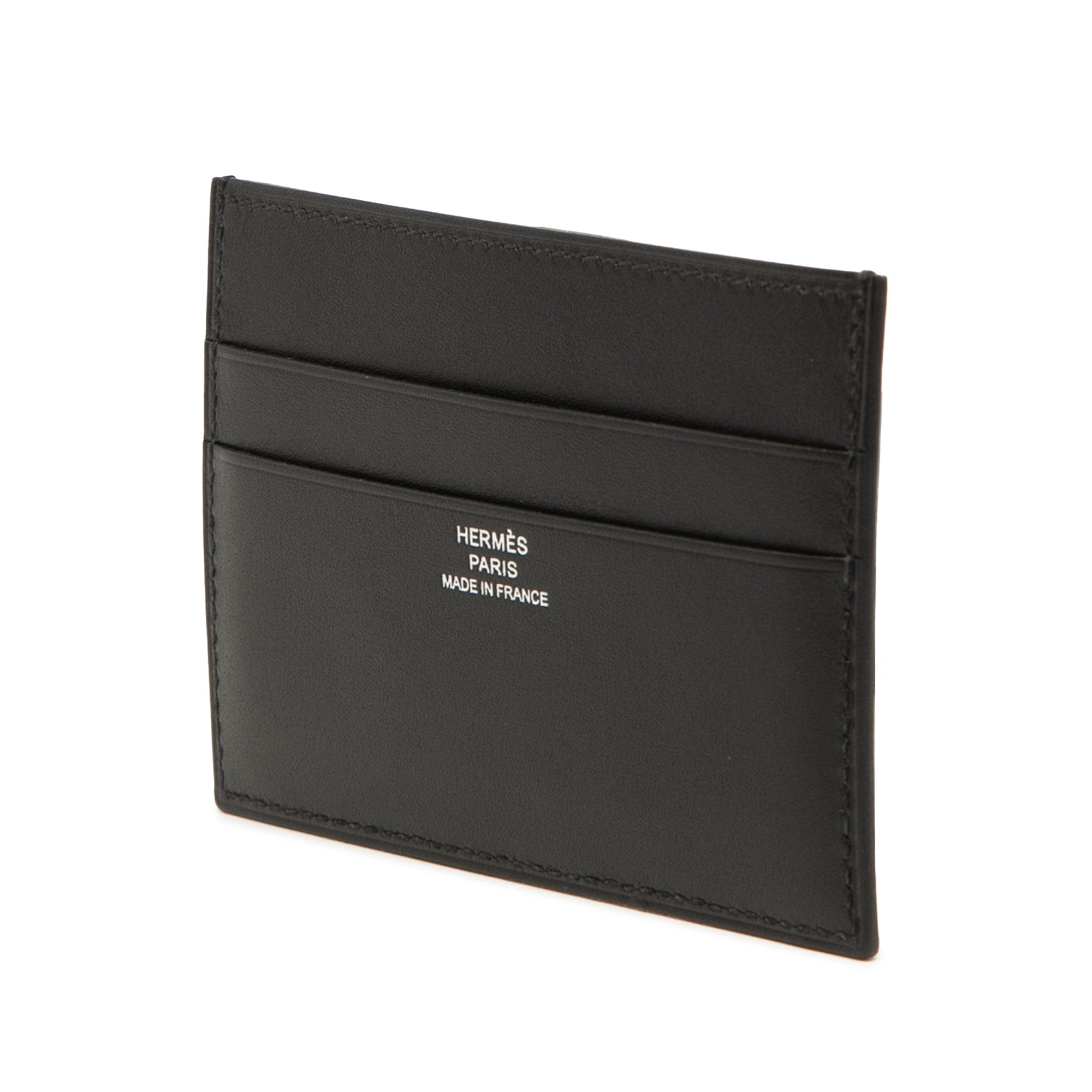 Hermès Evercolor and Tadelakt Cheval Picto Card Holder