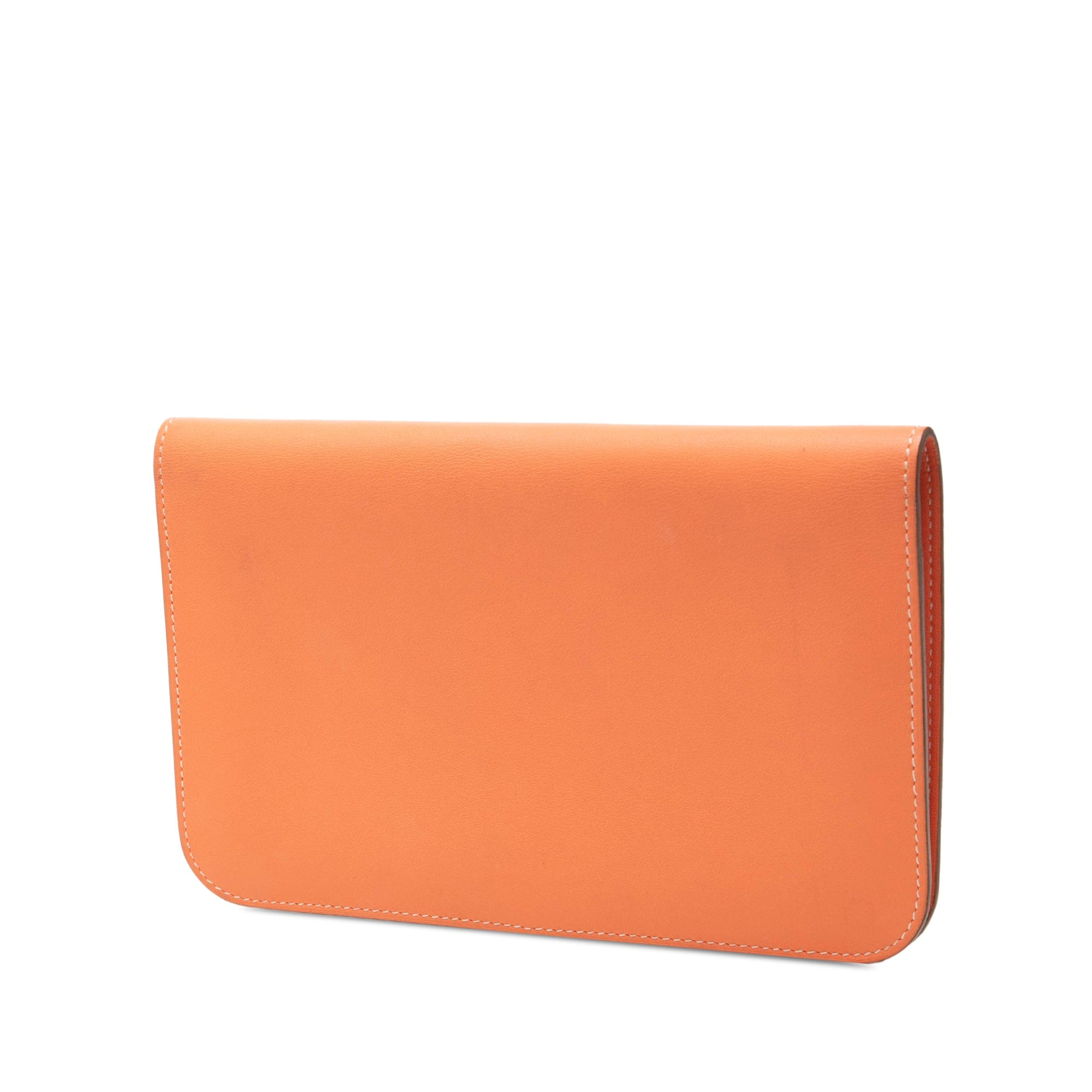 Hermès Clemence Dogon Duo Wallet GM