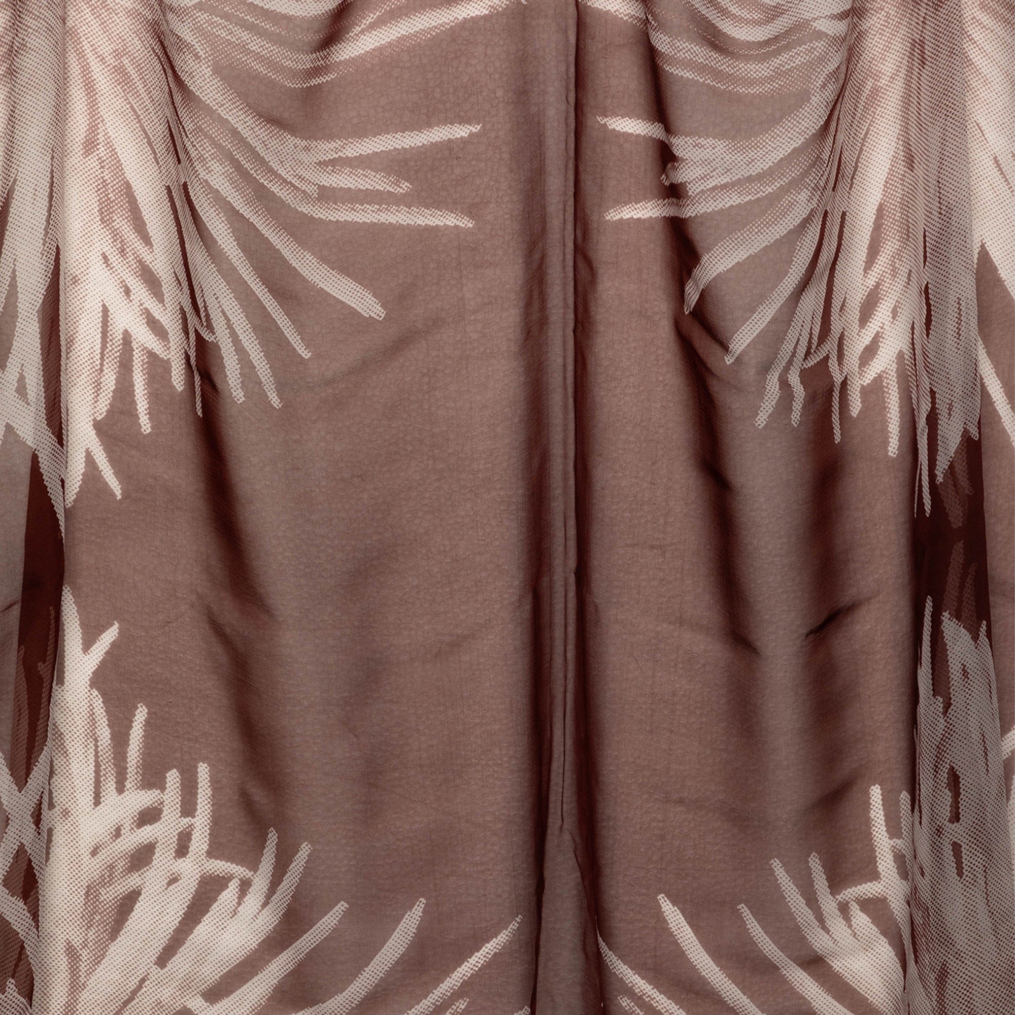 Hermès Dahlia Mousseline Silk Shawl 140