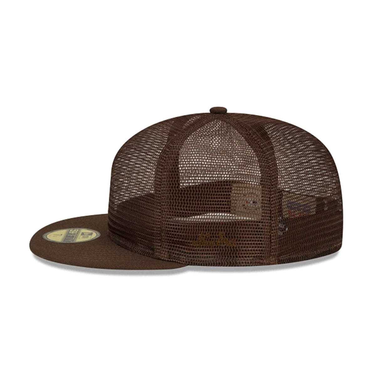 New Era '+ Fear of God Essentials Full Mesh 59FIFTY Closed Brown