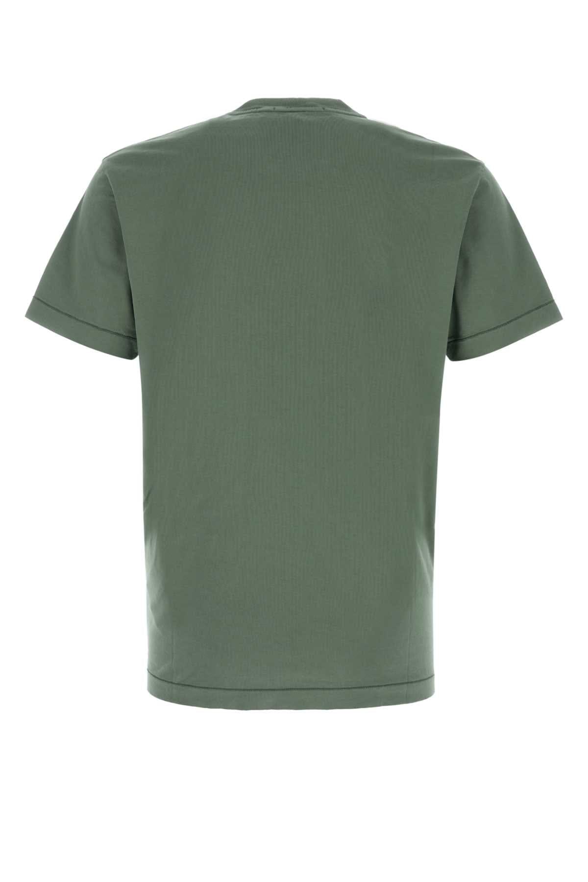 Stone Island Cotton T - shirt — Green