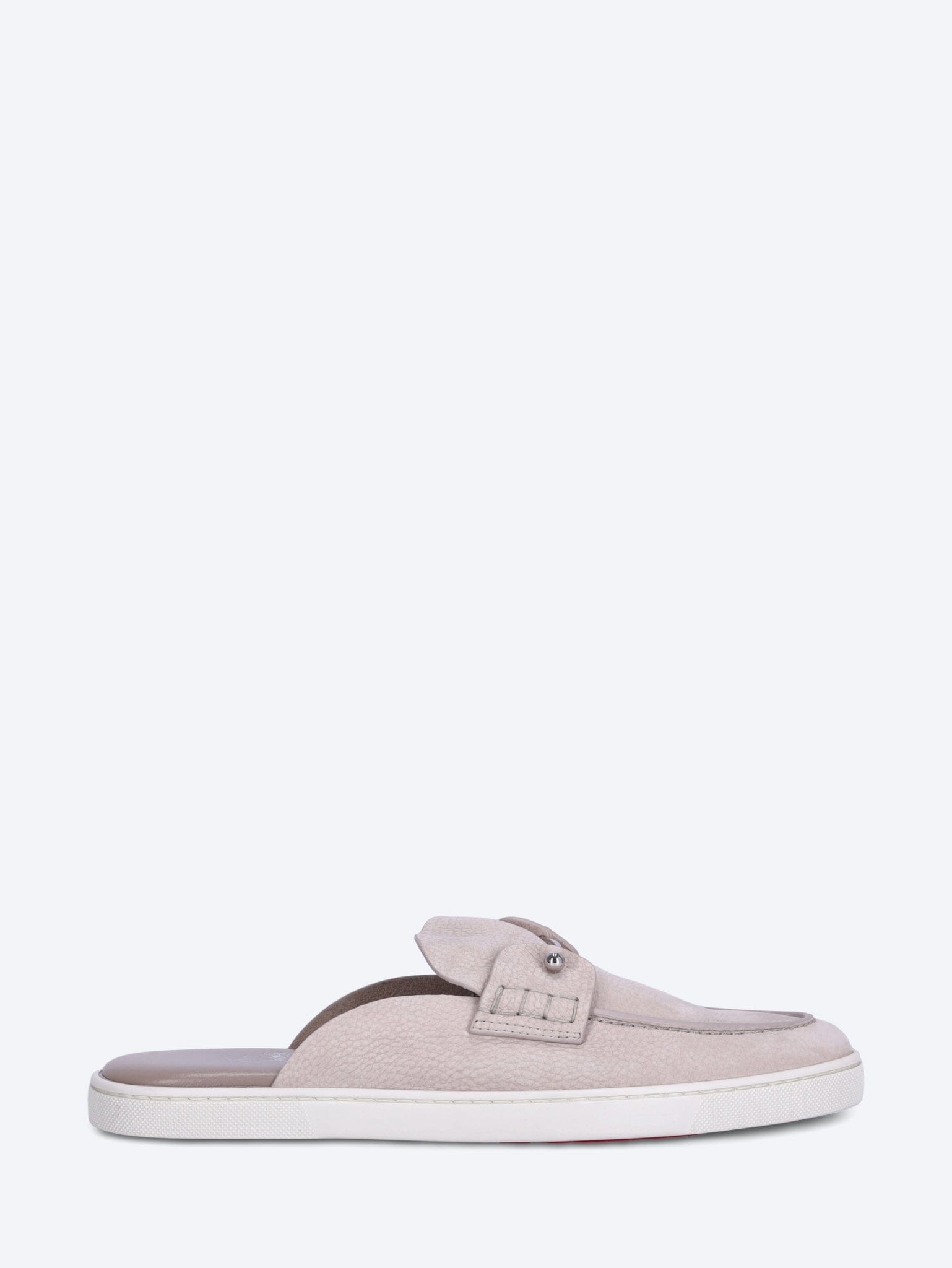 Christian Louboutin Chanme flat nubuck graine loafers