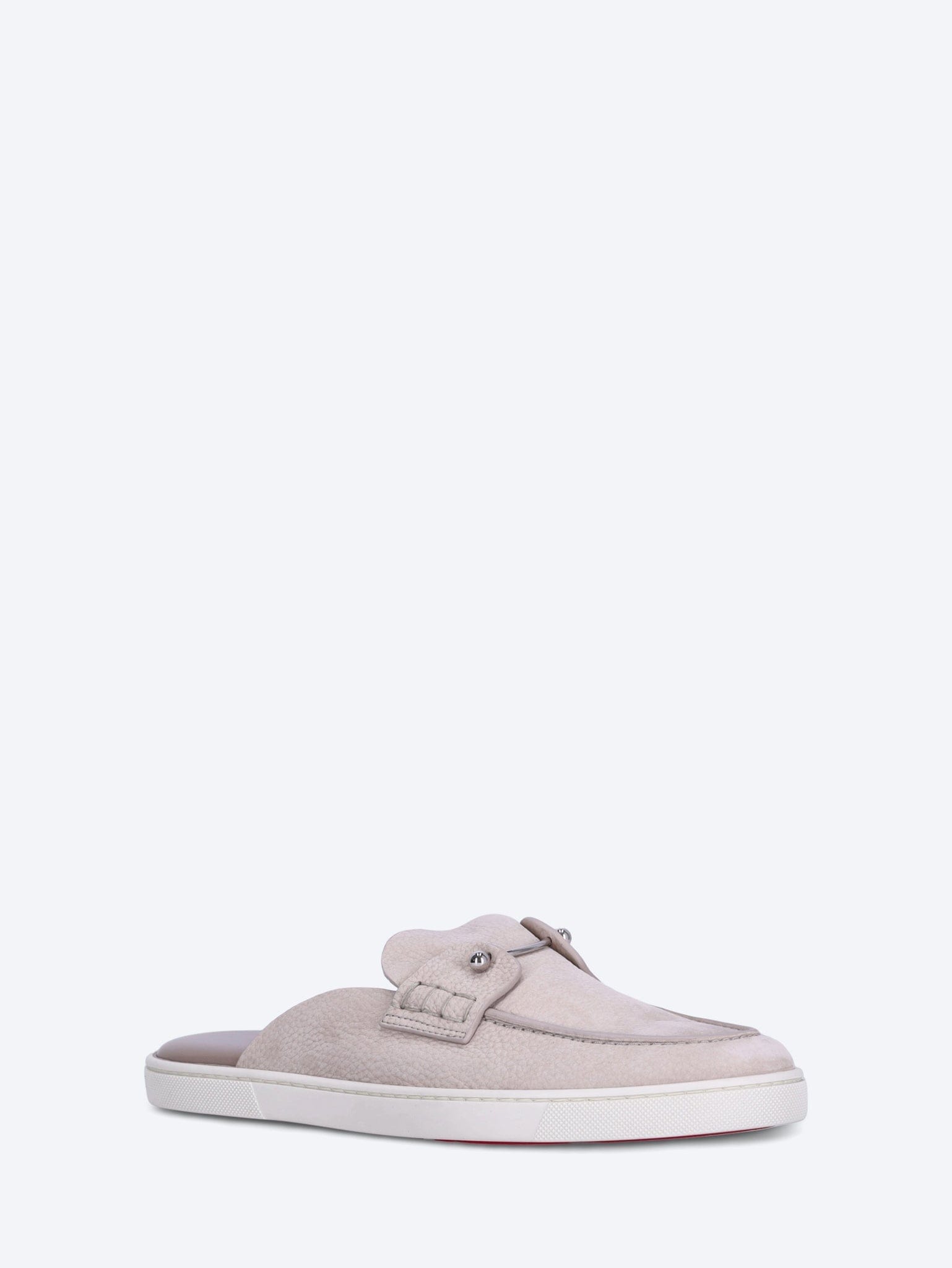 Christian Louboutin Chanme flat nubuck graine loafers