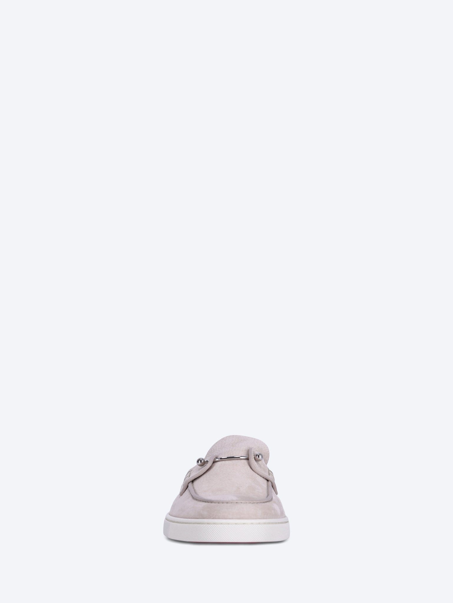 Christian Louboutin Chanme flat nubuck graine loafers