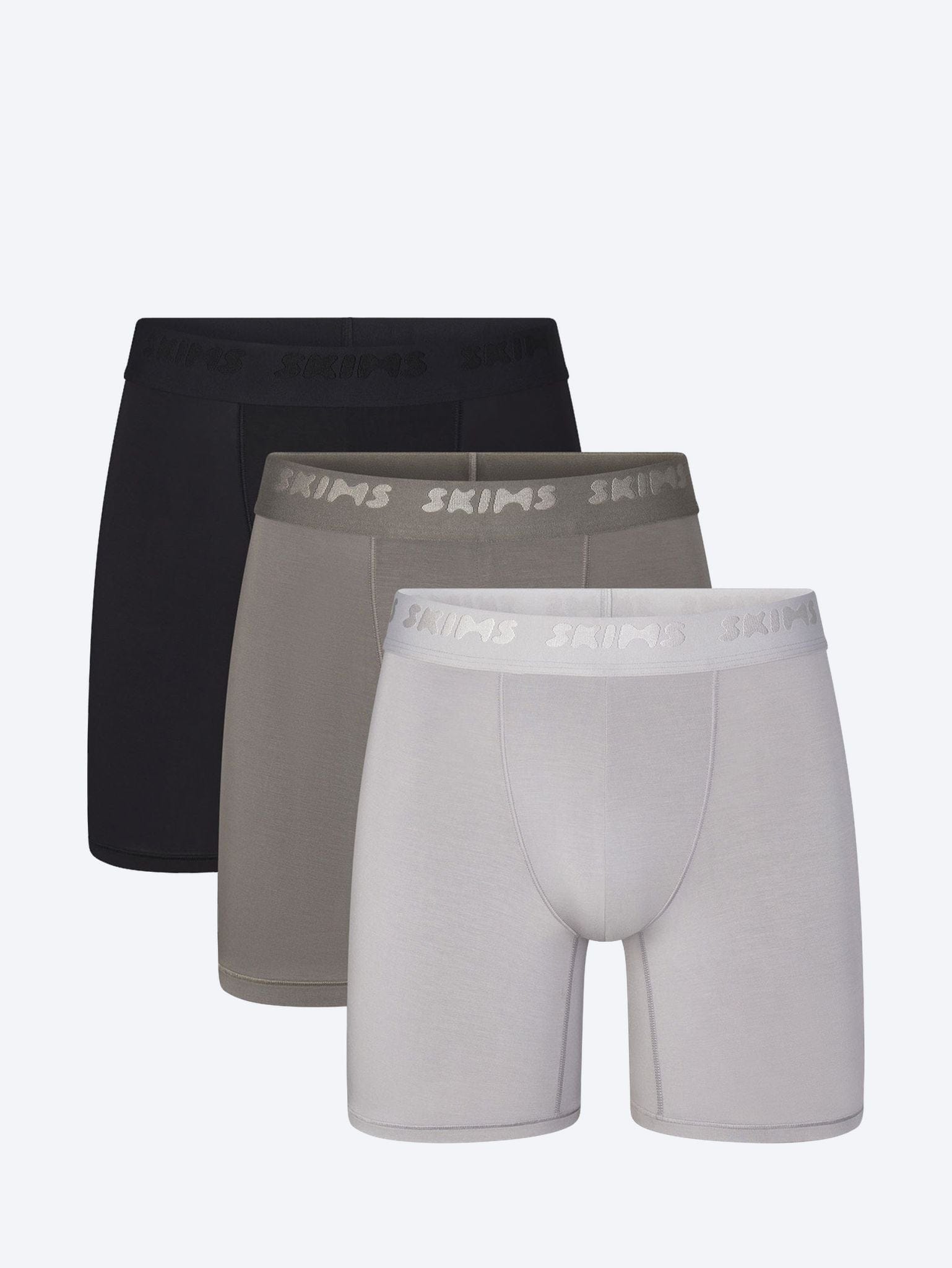 Skims stretch 3 pack boxer brief 5 inch