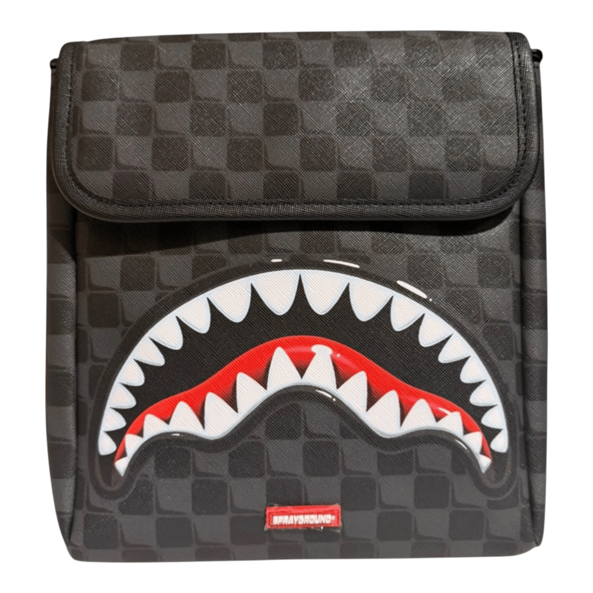 Sprayground Sharks In Paris Balloon Black Messenger Sling
