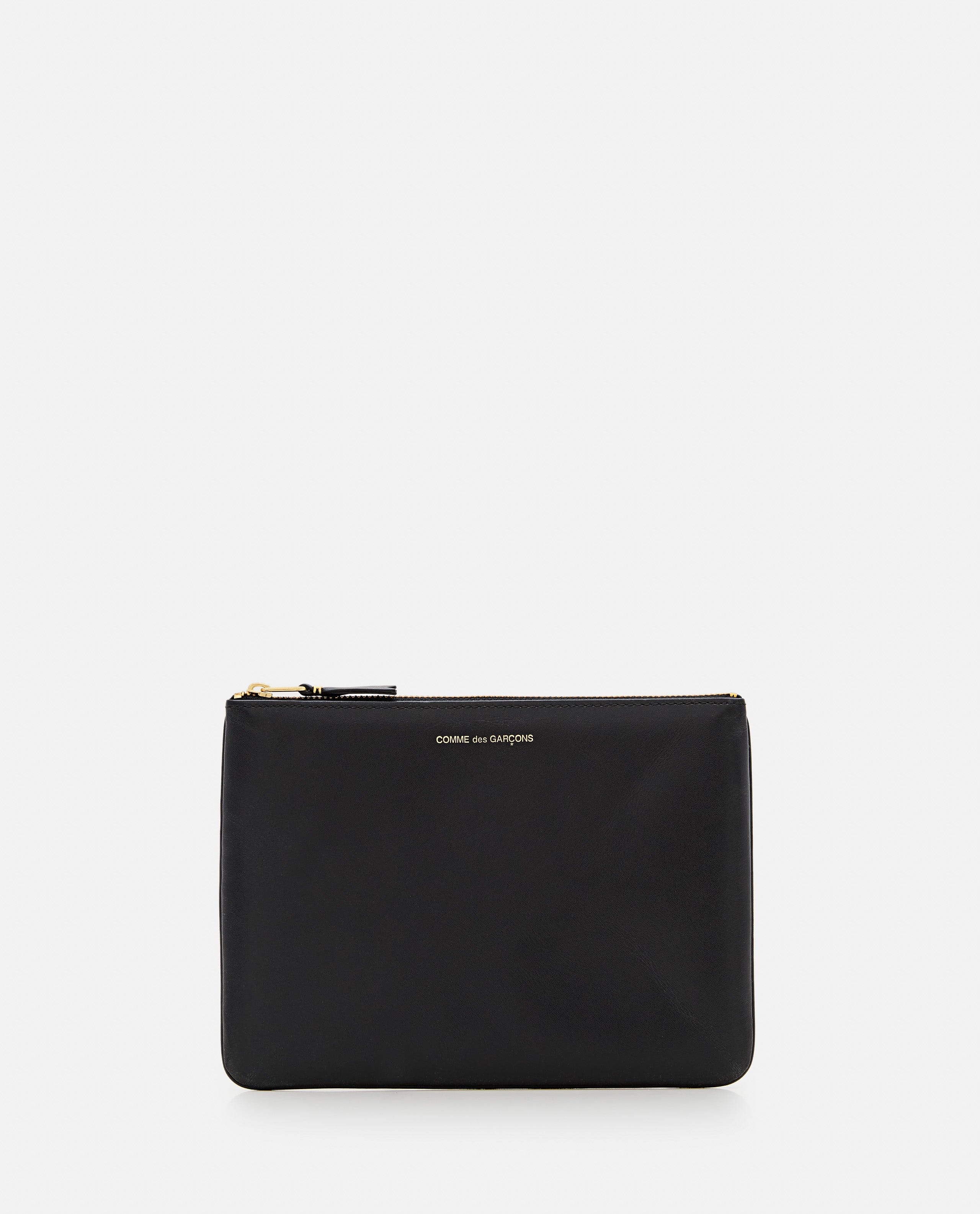 Comme des Garçons Play POCHETTE LINEA CLASSICA IN PELLE