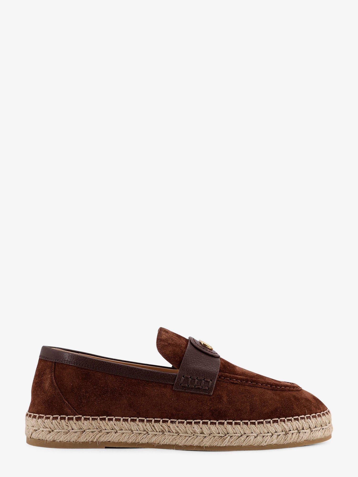 Valentino Garavani Suede espadrilles with VLogo Signature